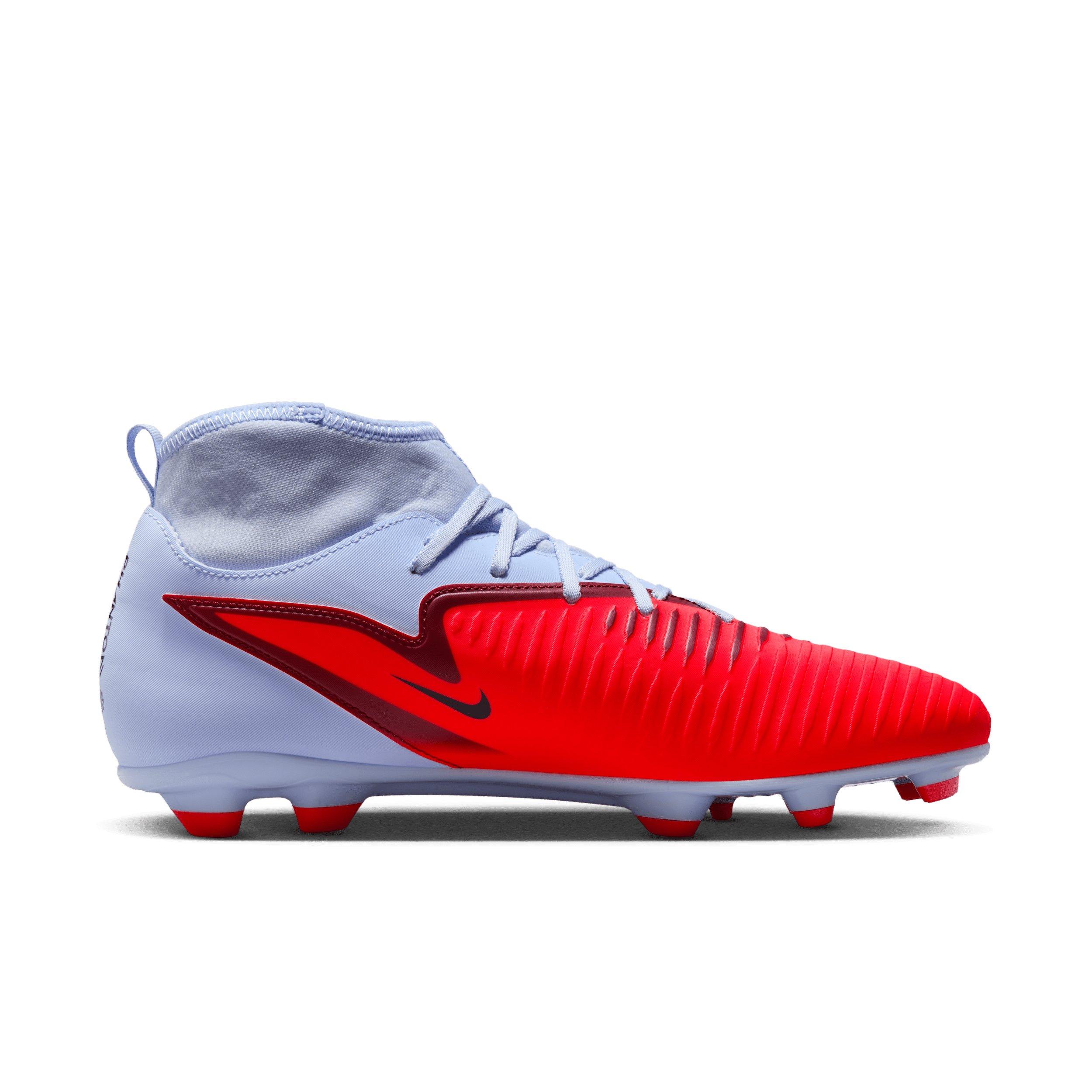 Nike Phantom 6 High Club MG "Royal Tint/Bright Crimson" Men's Soccer Cleat - ROYAL/CRIMSON Thumbnail View 1