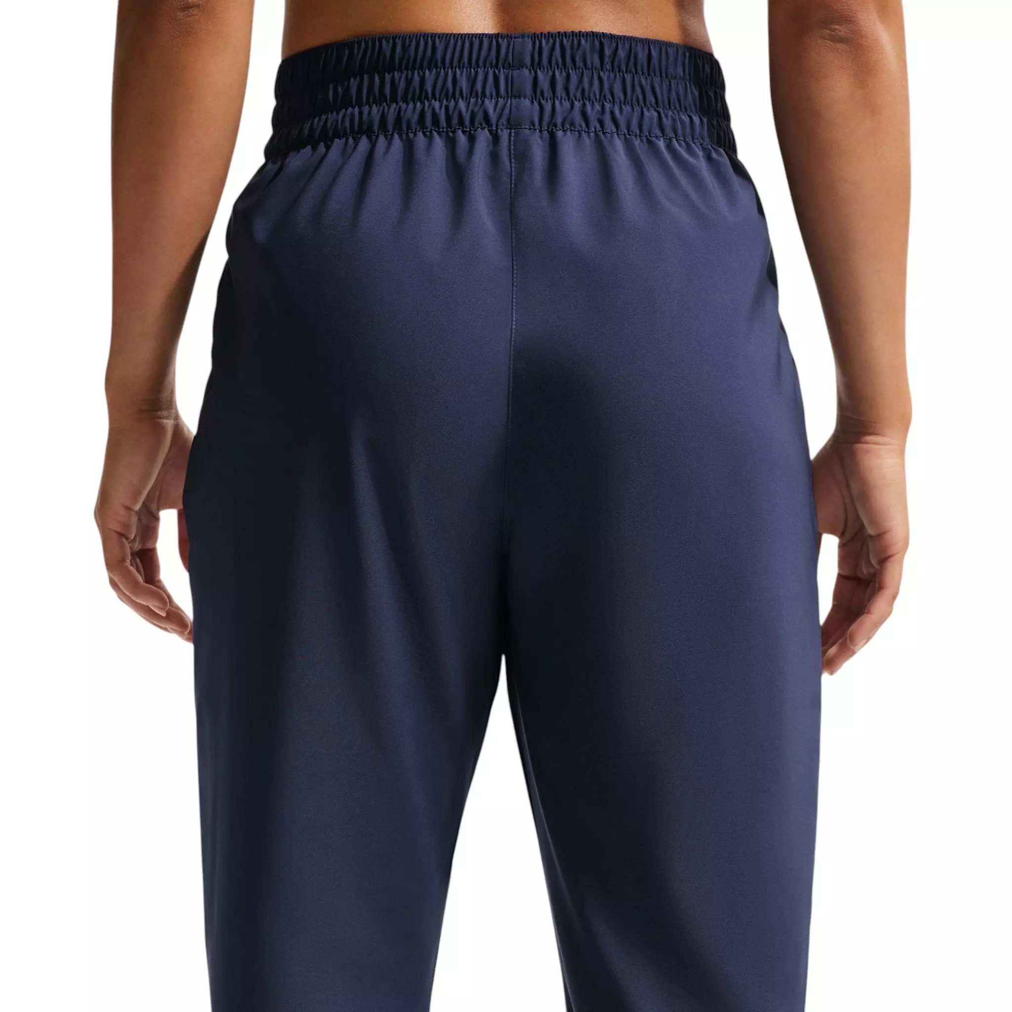 Nike Women's One Dri-FIT High-Waisted 7/8 Joggers - Navy/White - NAVY/WHITE