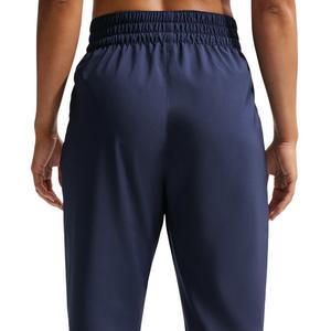 Nike Women's One Dri-FIT High-Waisted 7/8 Joggers - Navy/White