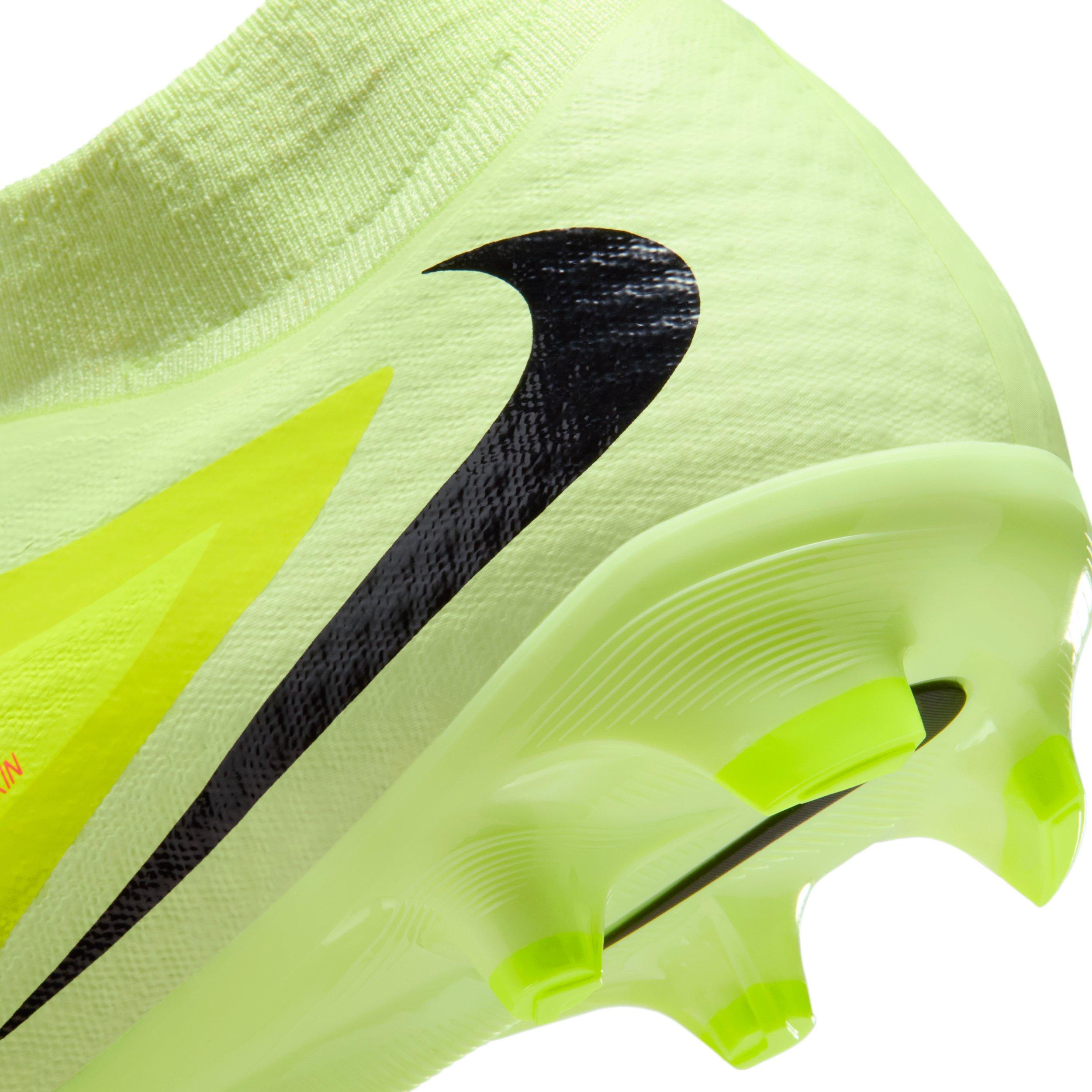 Nike Phantom 6 High Academy MG "Hyper Crimson/Limelight/Black" Men's Soccer Cleat - CRIMSON/LIMELIGHT/BLACK Thumbnail View 8