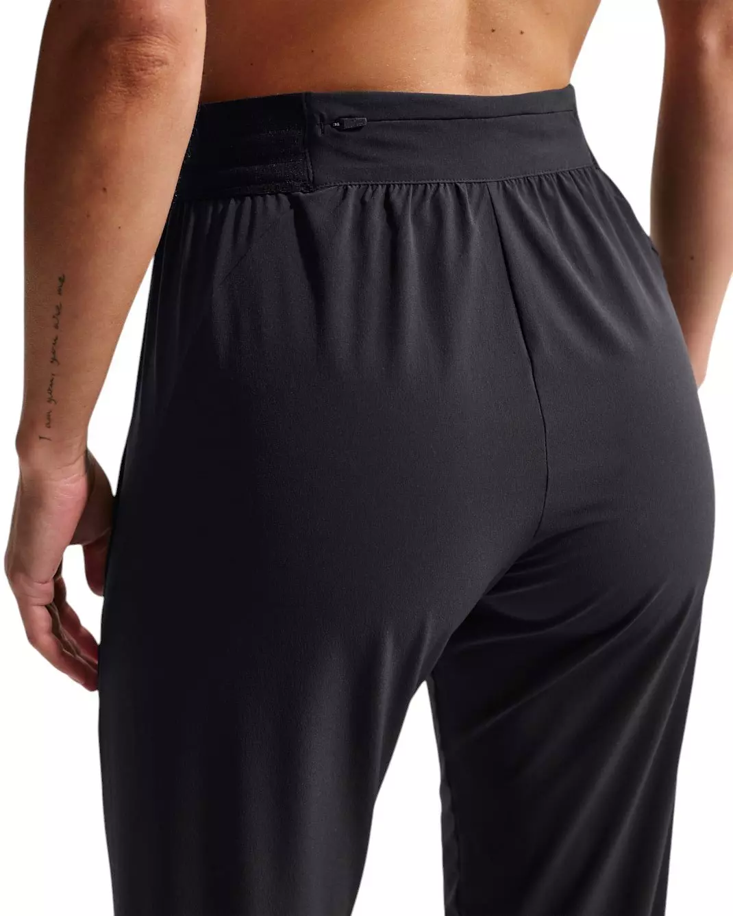 Nike Women's Swift Dri-FIT Mid-Rise Running Pants - Black - BLACK