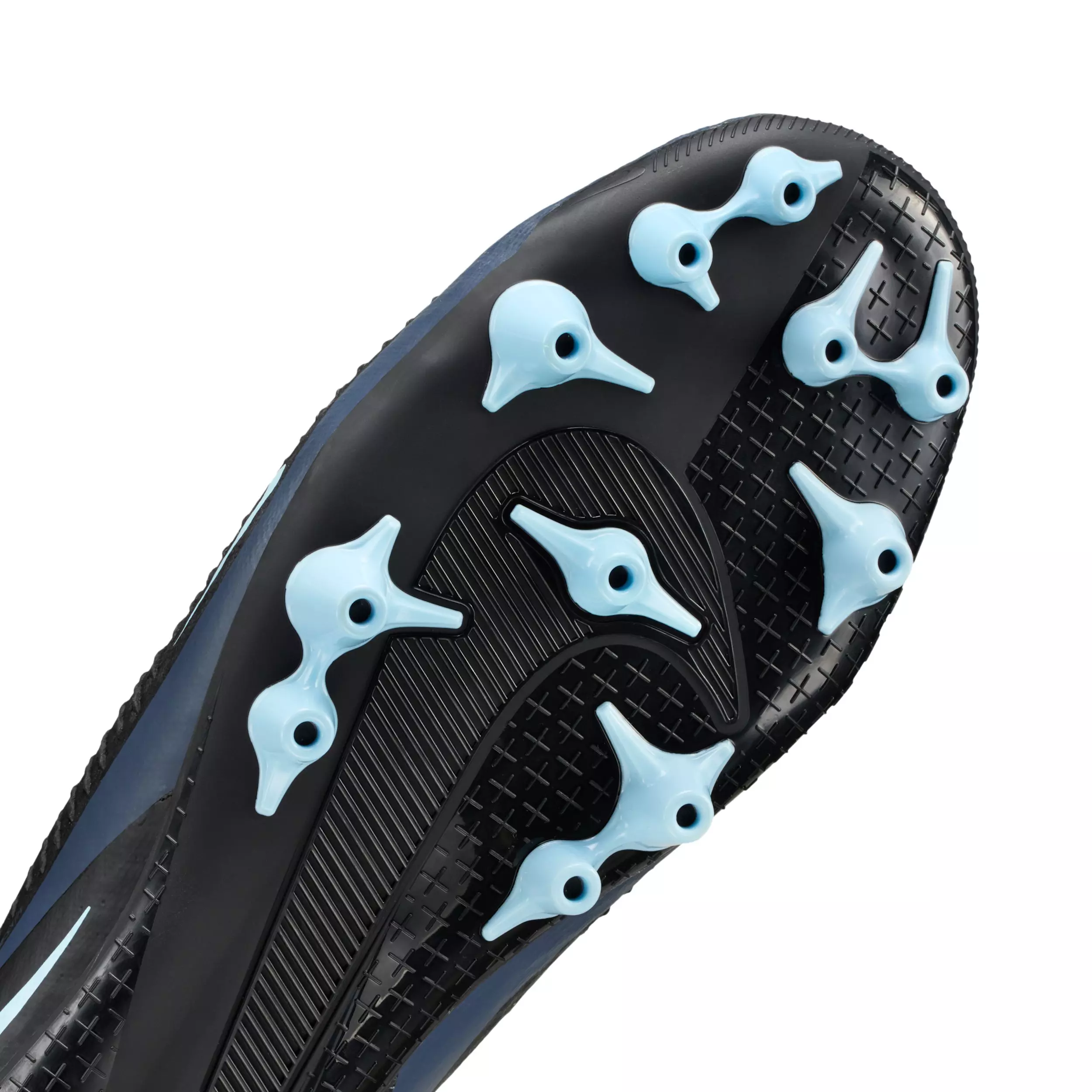 Nike Phantom 6 Low Academy AG "Black/Black" Men's Soccer Cleat - BLACK/BLACK