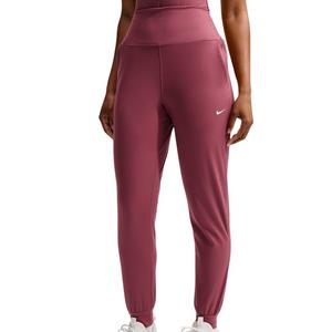 Nike Women's One High-Waisted Full-Length Knit Joggers - Pink Smoke