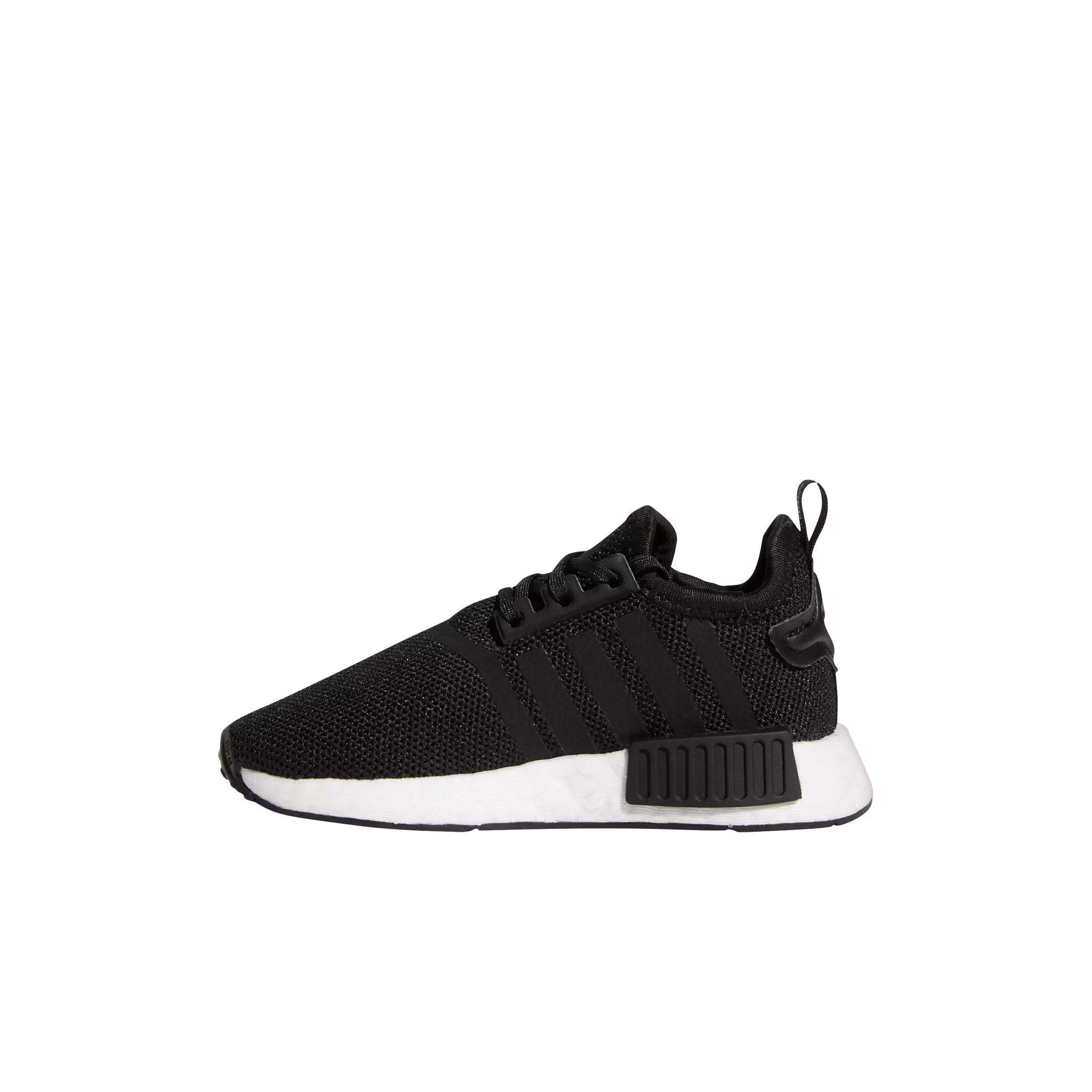 adidas Originals NMD_R1 Refined "Black/White" Infant Girls' Shoe - BLACK/WHITE