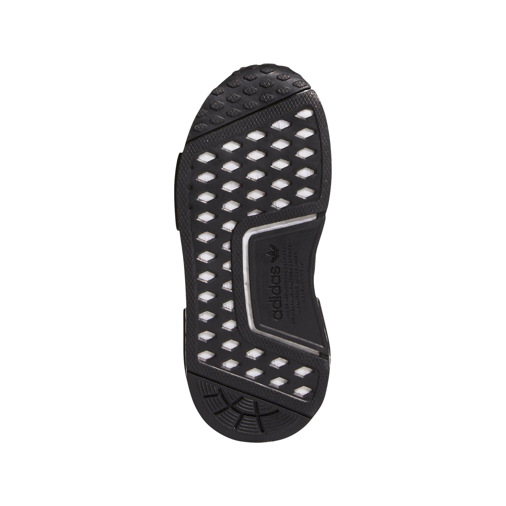 adidas Originals NMD_R1 Refined "Black/White" Infant Girls' Shoe - BLACK/WHITE Thumbnail View 6