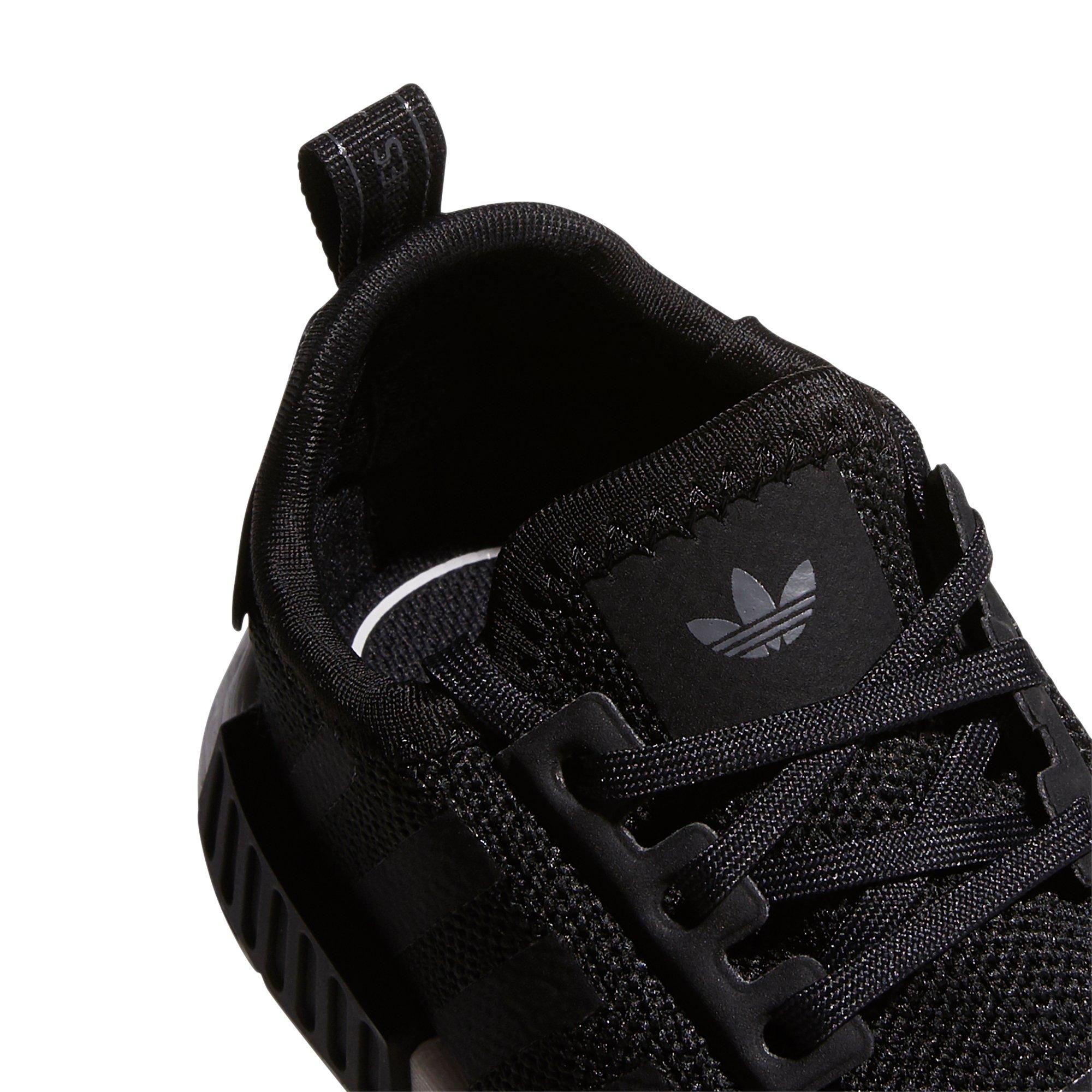 adidas Originals NMD_R1 Refined "Black/White" Infant Girls' Shoe - BLACK/WHITE Thumbnail View 8