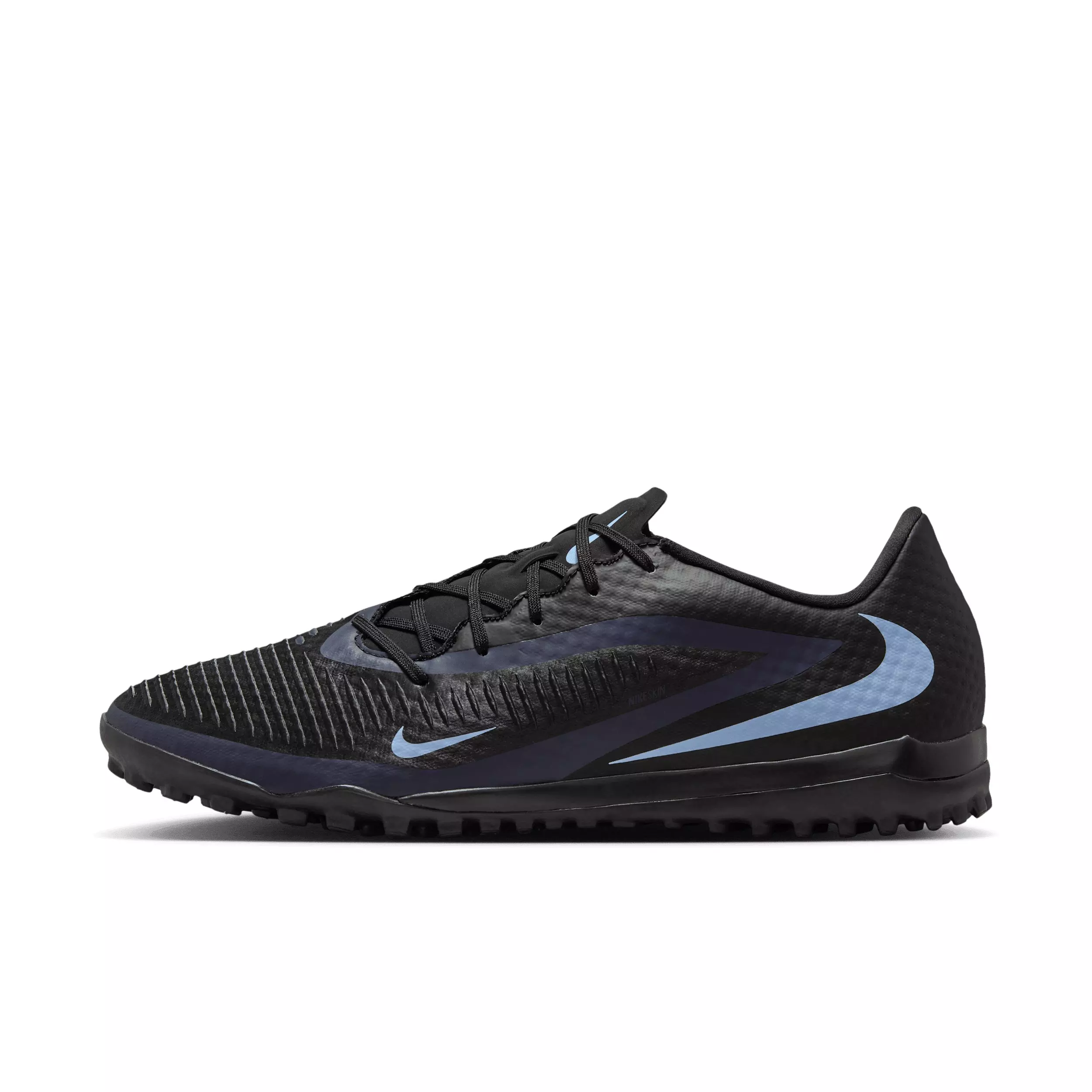 Nike Phantom 6 Low Academy Turf "Black/Black" Men's Soccer Shoe - BLACK/BLACK
