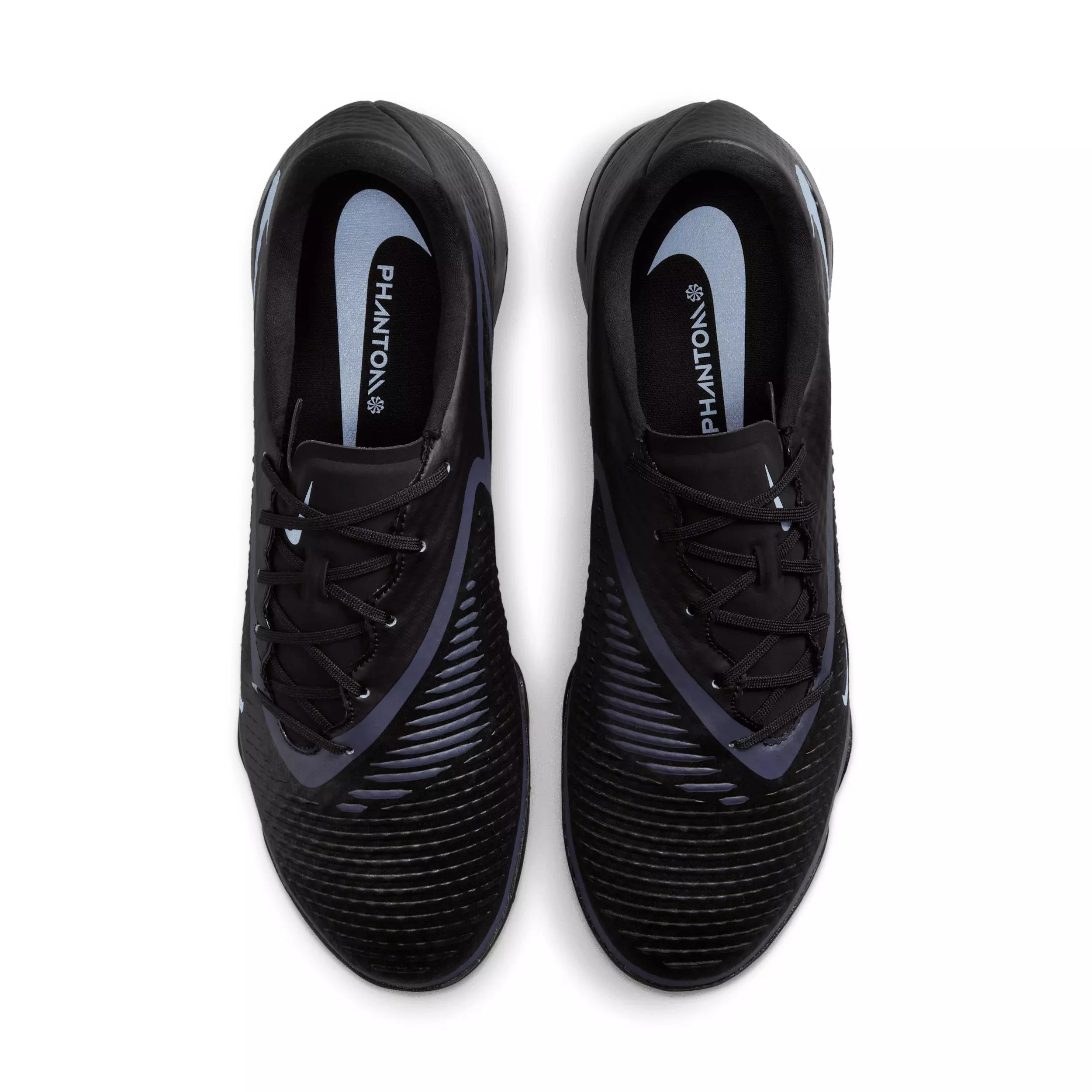 Nike Phantom 6 Low Academy Turf "Black/Black" Men's Soccer Shoe - BLACK/BLACK