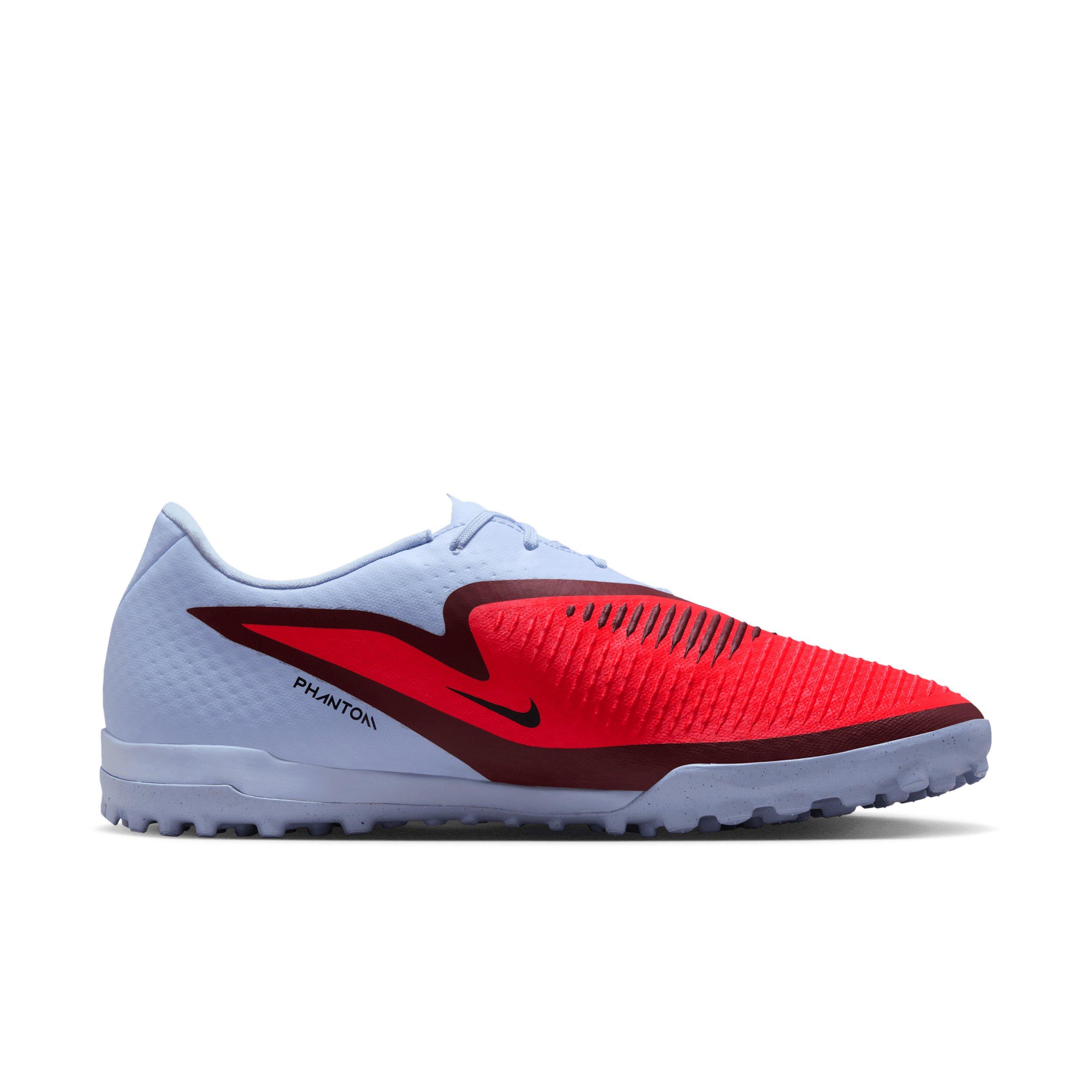 Nike Phantom 6 Low Academy Turf "Royal Tint/Bright Crimson" Men's Soccer Shoe - ROYAL/CRIMSON Thumbnail View 1