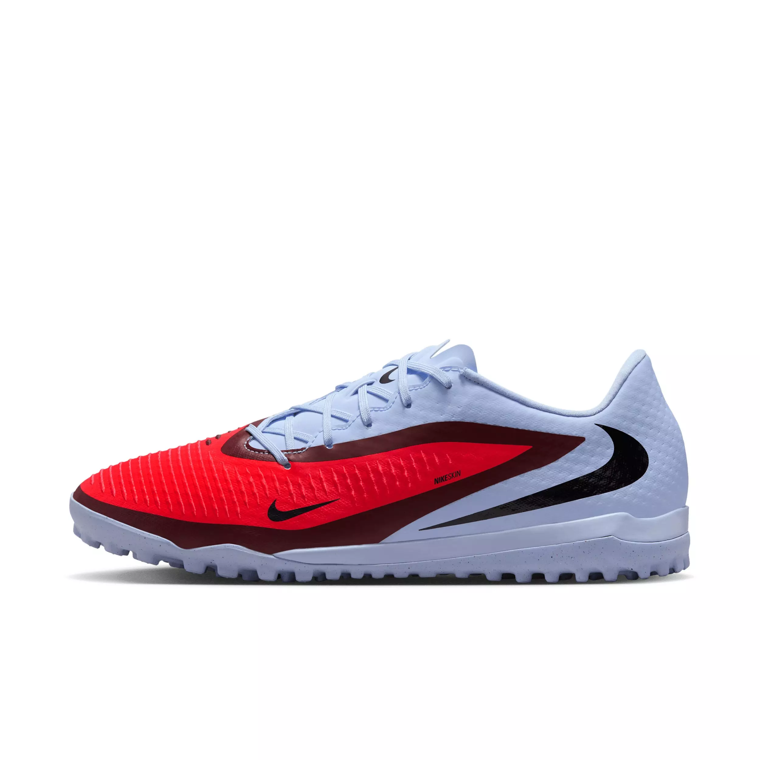 Nike Phantom 6 Low Academy Turf "Royal Tint/Bright Crimson" Men's Soccer Shoe - ROYAL/CRIMSON