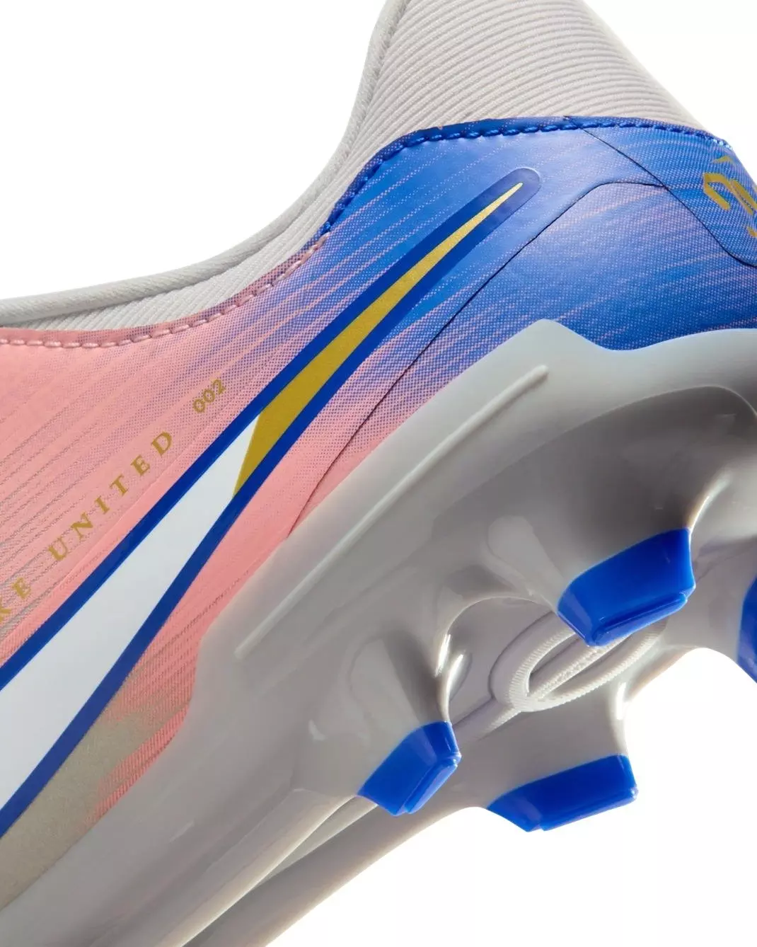 Nike United Tiempo Legend 10 Academy "Vast Grey/Racer Blue" Men's Soccer Cleat - GREY/BLUE