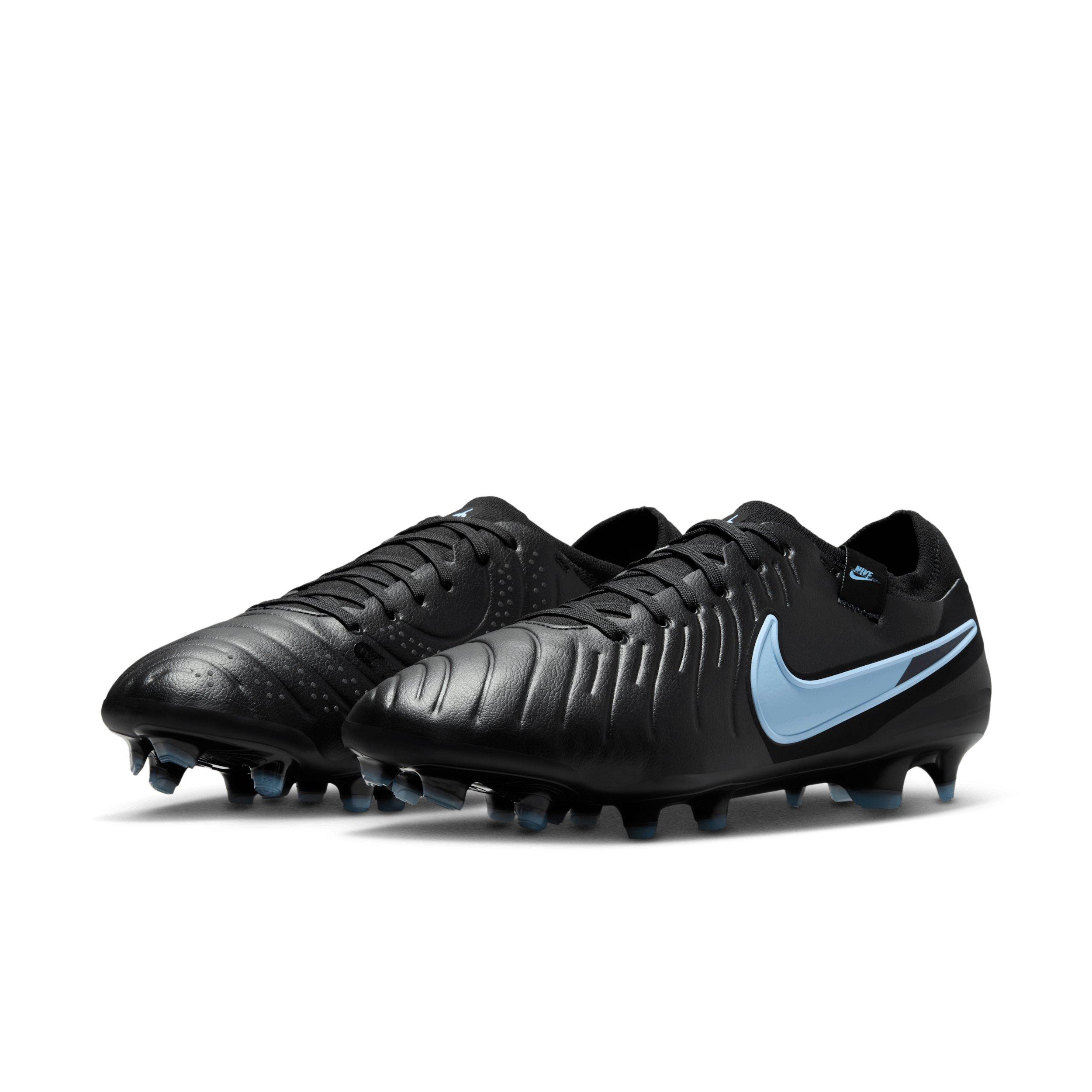 Nike Tiempo Legend 10 Pro FG "Black/Black" Men's Soccer Cleat - BLACK/BLACK Thumbnail View 3