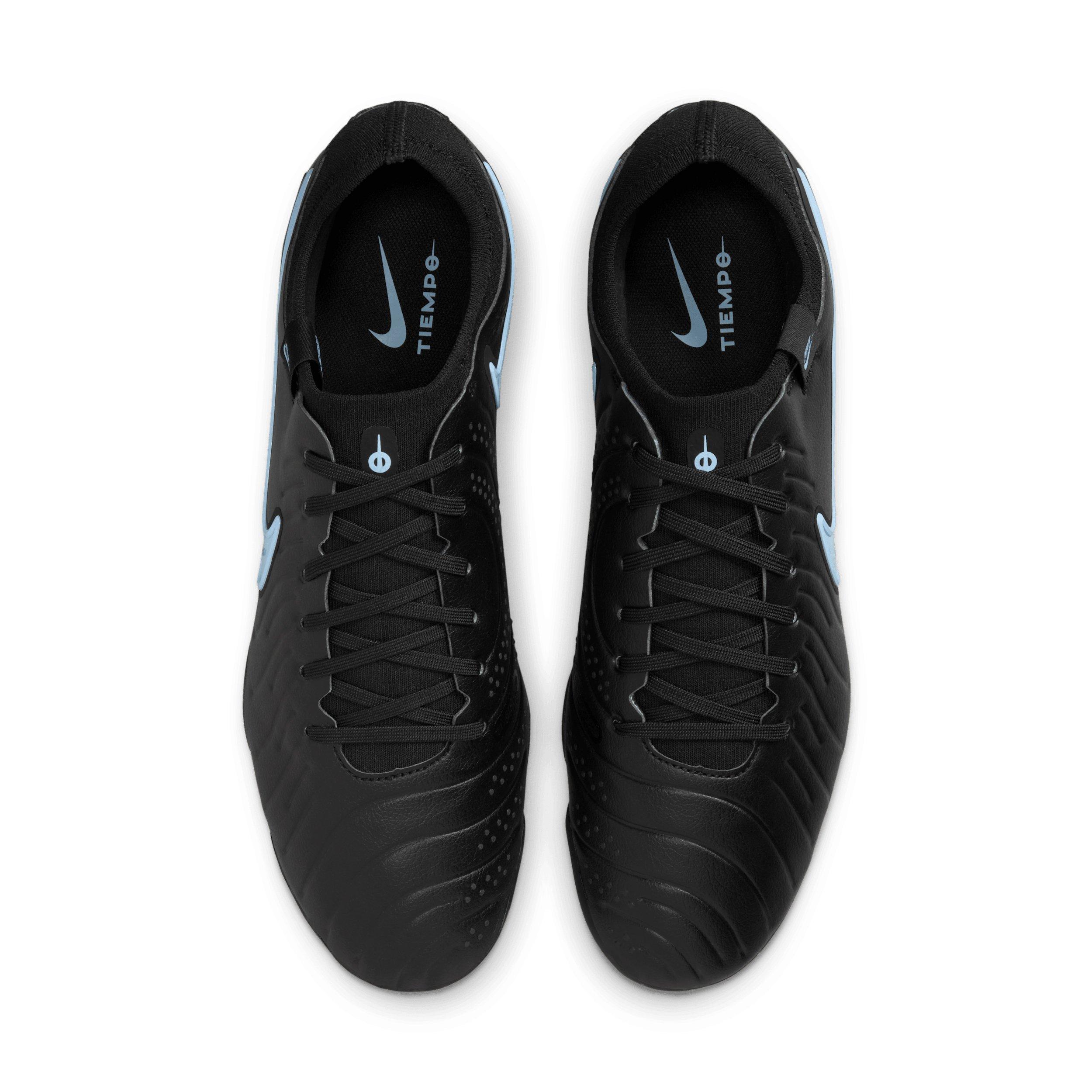 Nike Tiempo Legend 10 Pro FG "Black/Black" Men's Soccer Cleat - BLACK/BLACK Thumbnail View 4