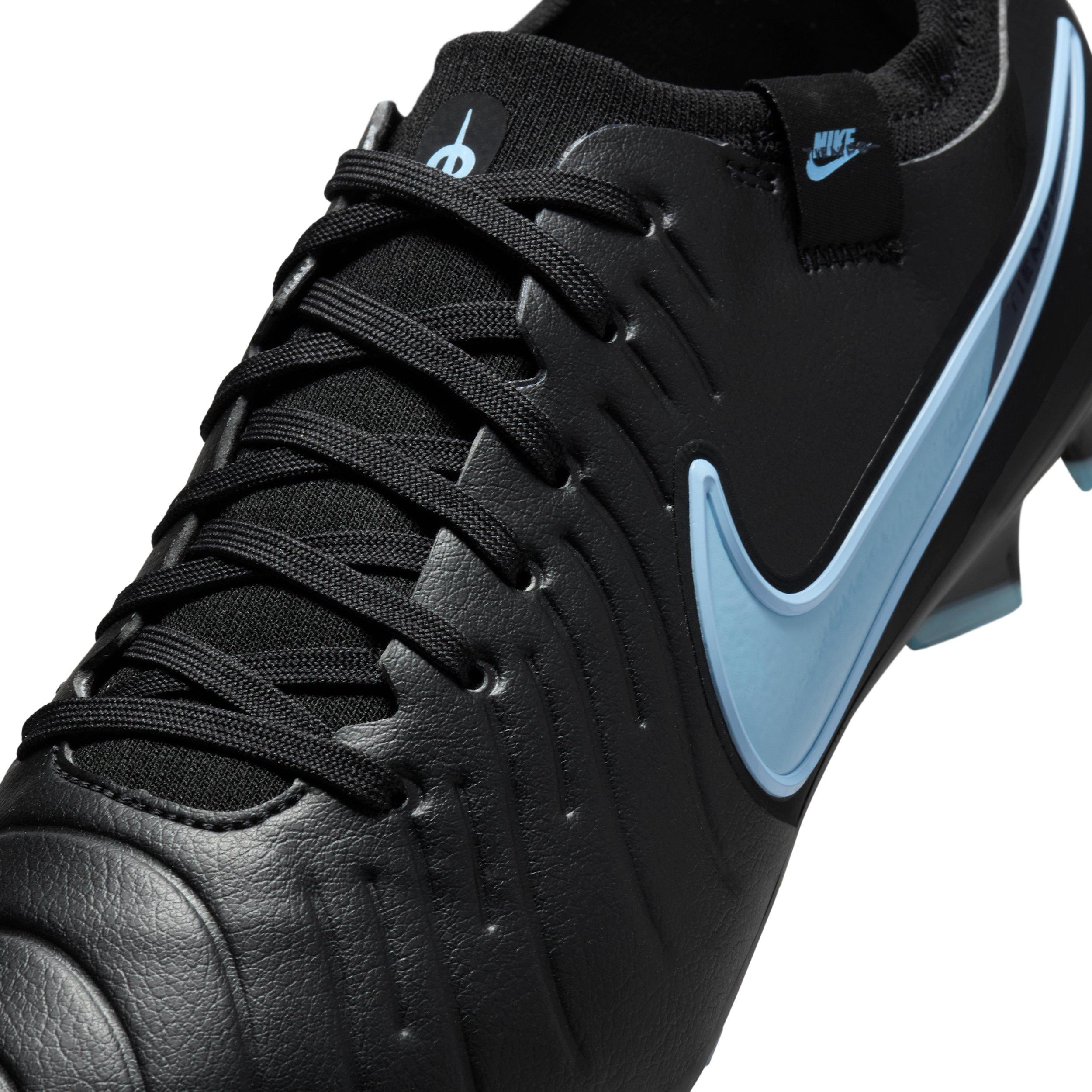 Nike Tiempo Legend 10 Pro FG "Black/Black" Men's Soccer Cleat - BLACK/BLACK Thumbnail View 7