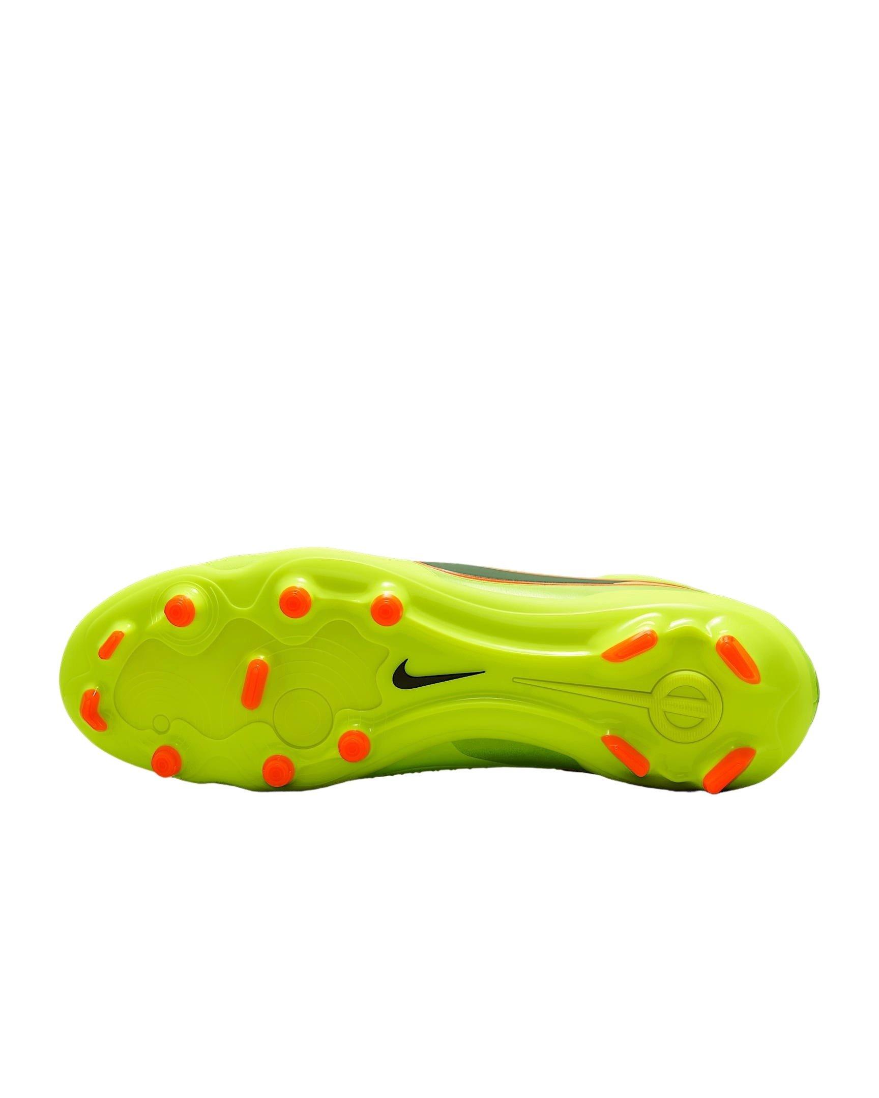 Nike Tiempo Legend 10 Pro FG "Volt/Black" Men's Soccer Cleat - VOLT/BLACK Thumbnail View 6