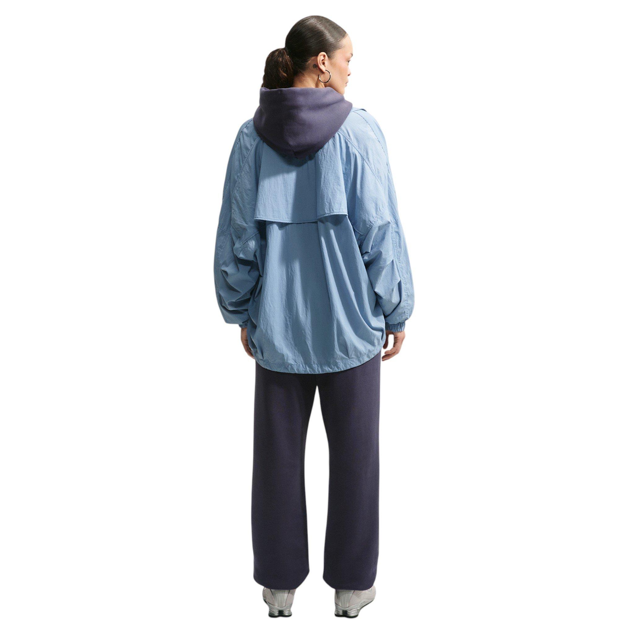 Nike Women's Studio Fleece Medium Weight HR Oversized Cuffed Trousers - Grey - GREY