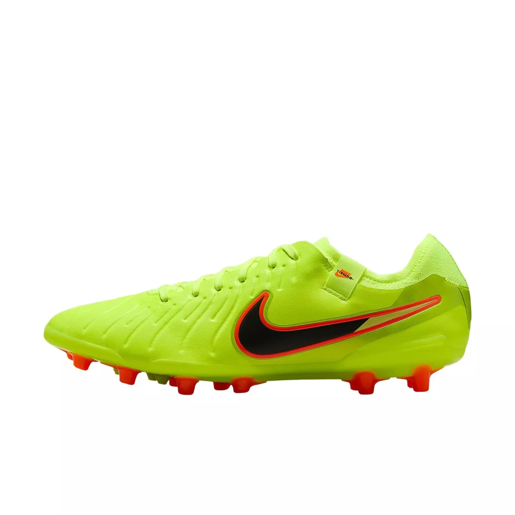 Nike Tiempo Legend 10 Pro AG "Volt/Black" Men's Soccer Cleat - VOLT/BLACK