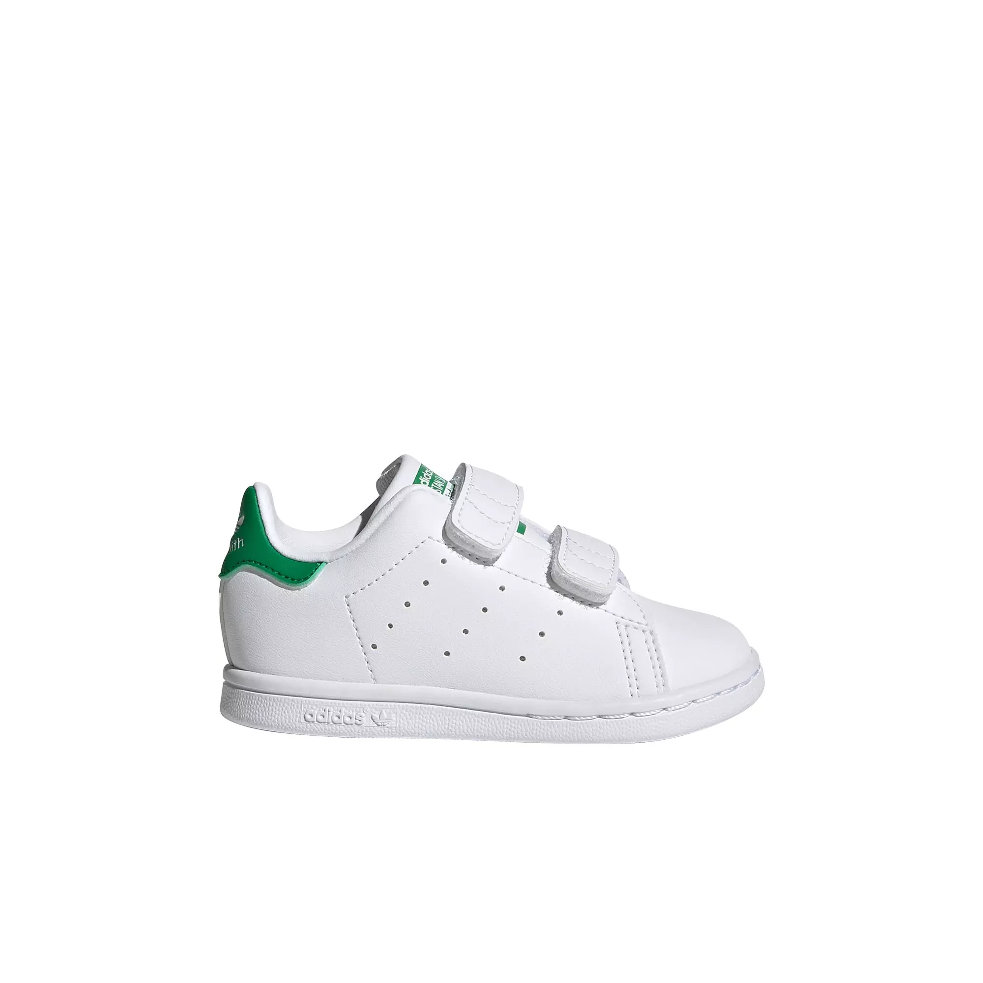 adidas Originals Stan Smith "White/Green" Infant Boys' Shoe - WHITE/GREEN