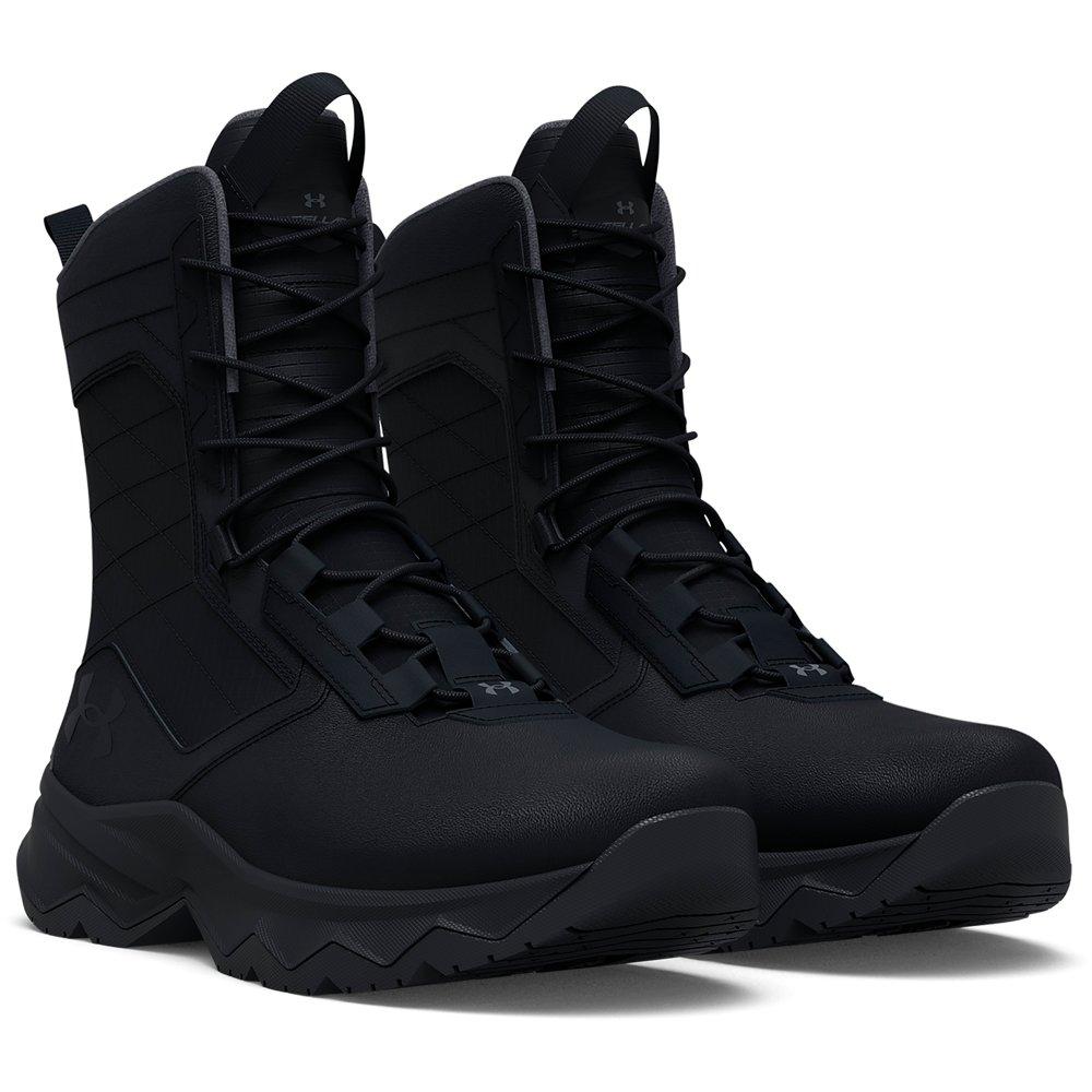 Under Armour Stellar Tactical G2 "Black" Women's Work Boot - BLACK/GREY Thumbnail View 3