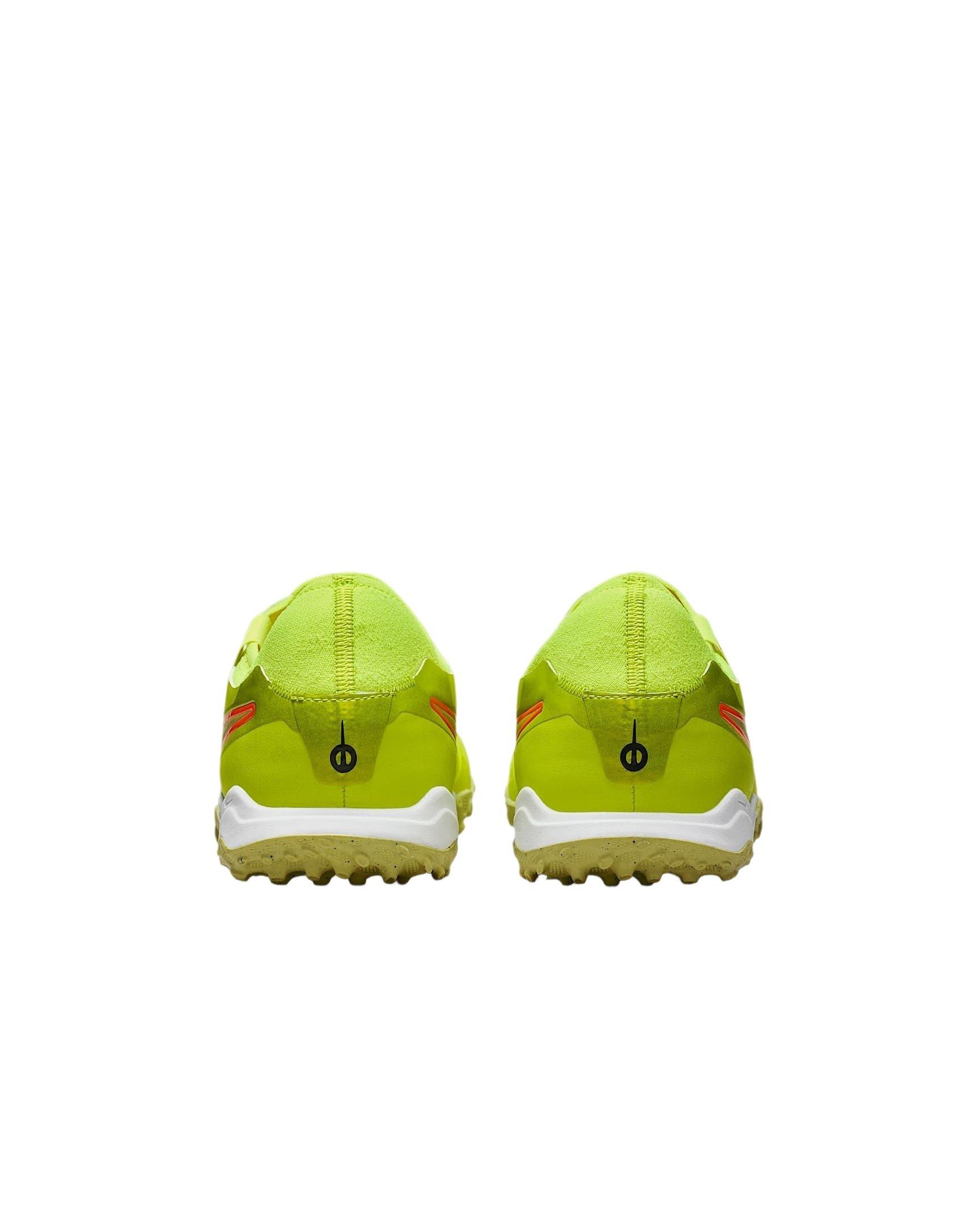Nike Tiempo Legend 10 Pro Turf "Volt/Black" Men's Soccer Shoe - VOLT/BLACK Thumbnail View 5