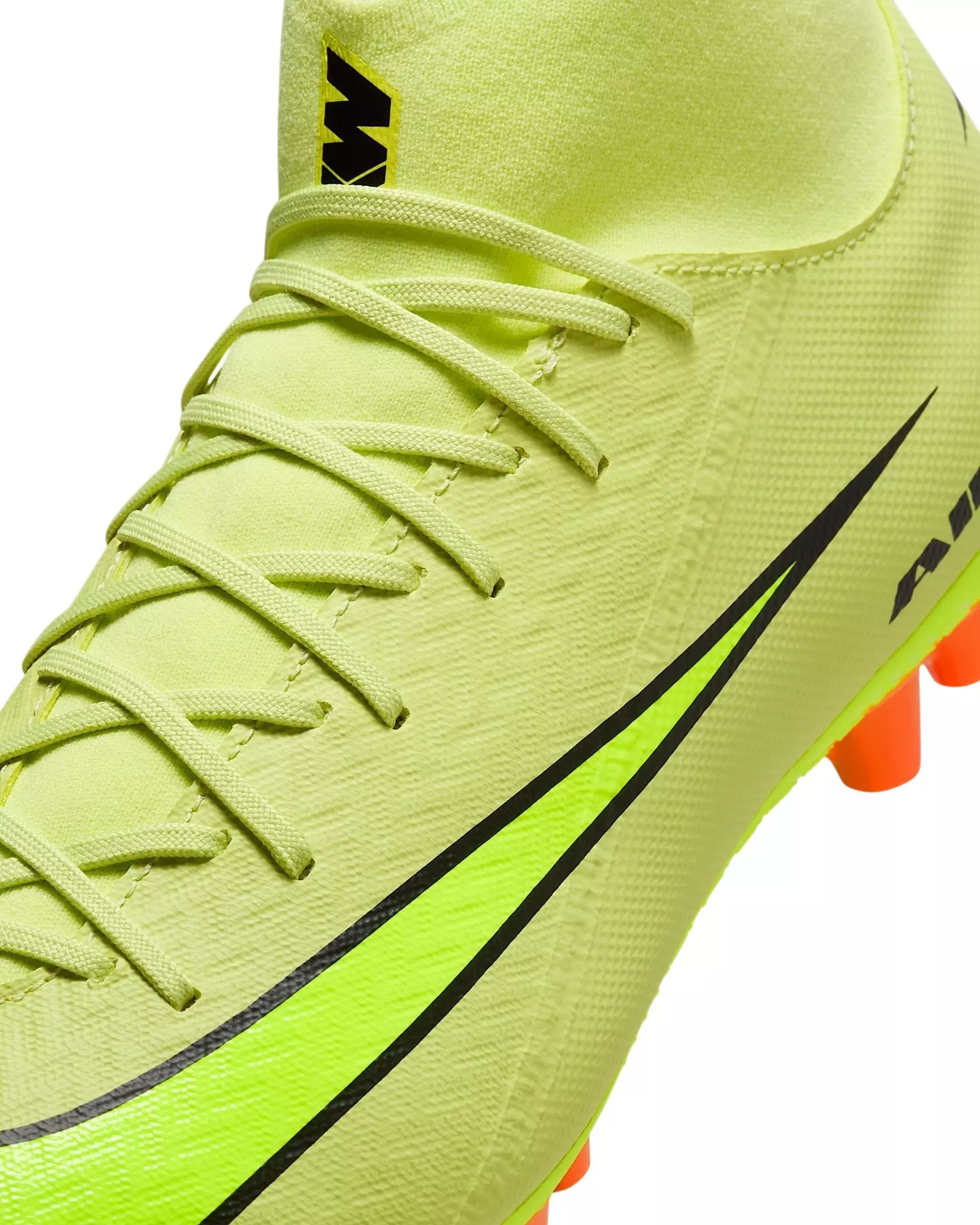 Nike Mercurial Superfly 10 Academy AG "Limelight/Hyper Crimson/Volt" Men's Soccer Cleat - LIMELIGHT/CRIMSON/VOLT