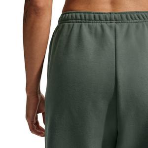 Nike Women's Studio Fleece Medium Weight HR Oversized Cuffed Trousers - Green - GREEN
