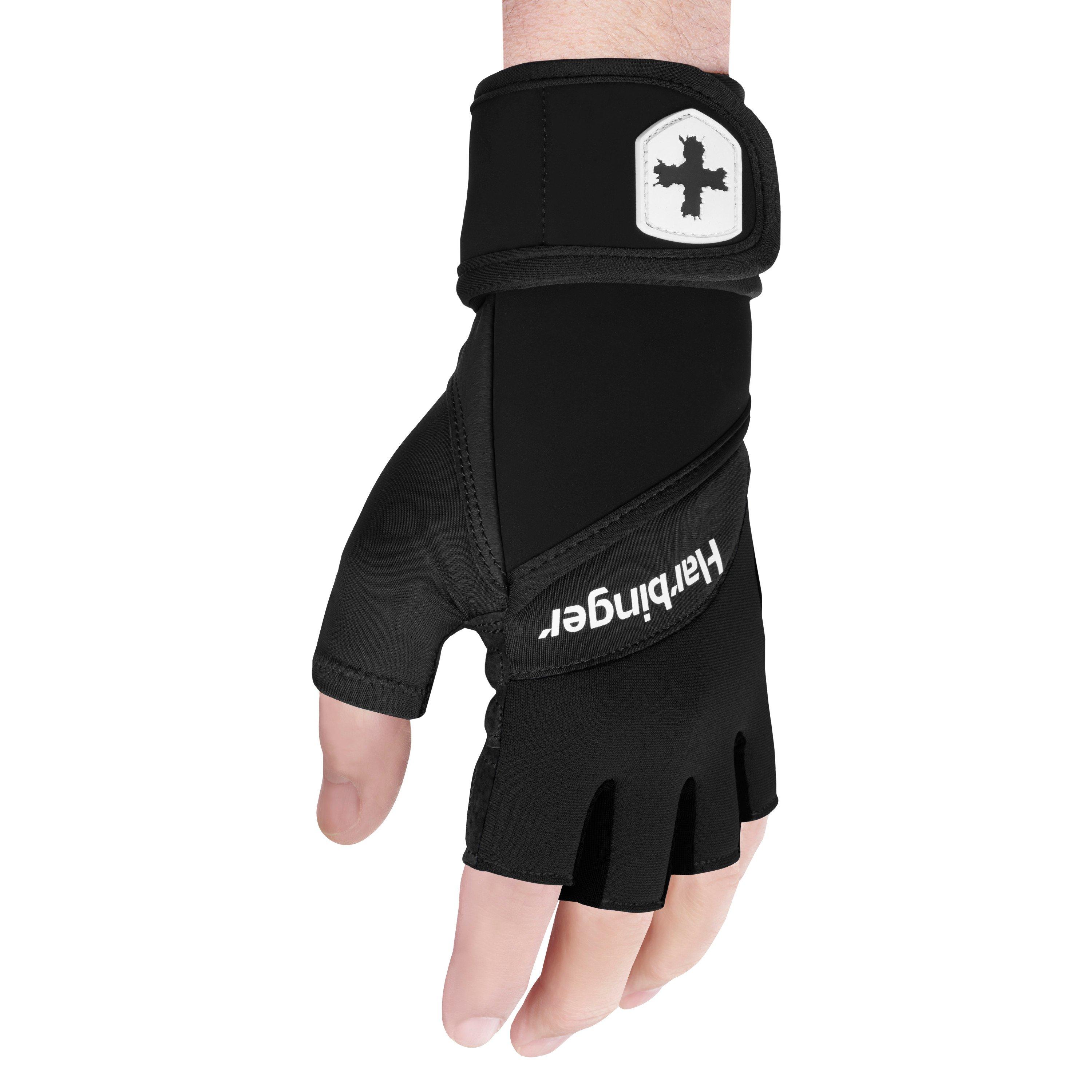 Harbinger Training Grip Wrist Wrap G loves Black Hibbett City Gear
