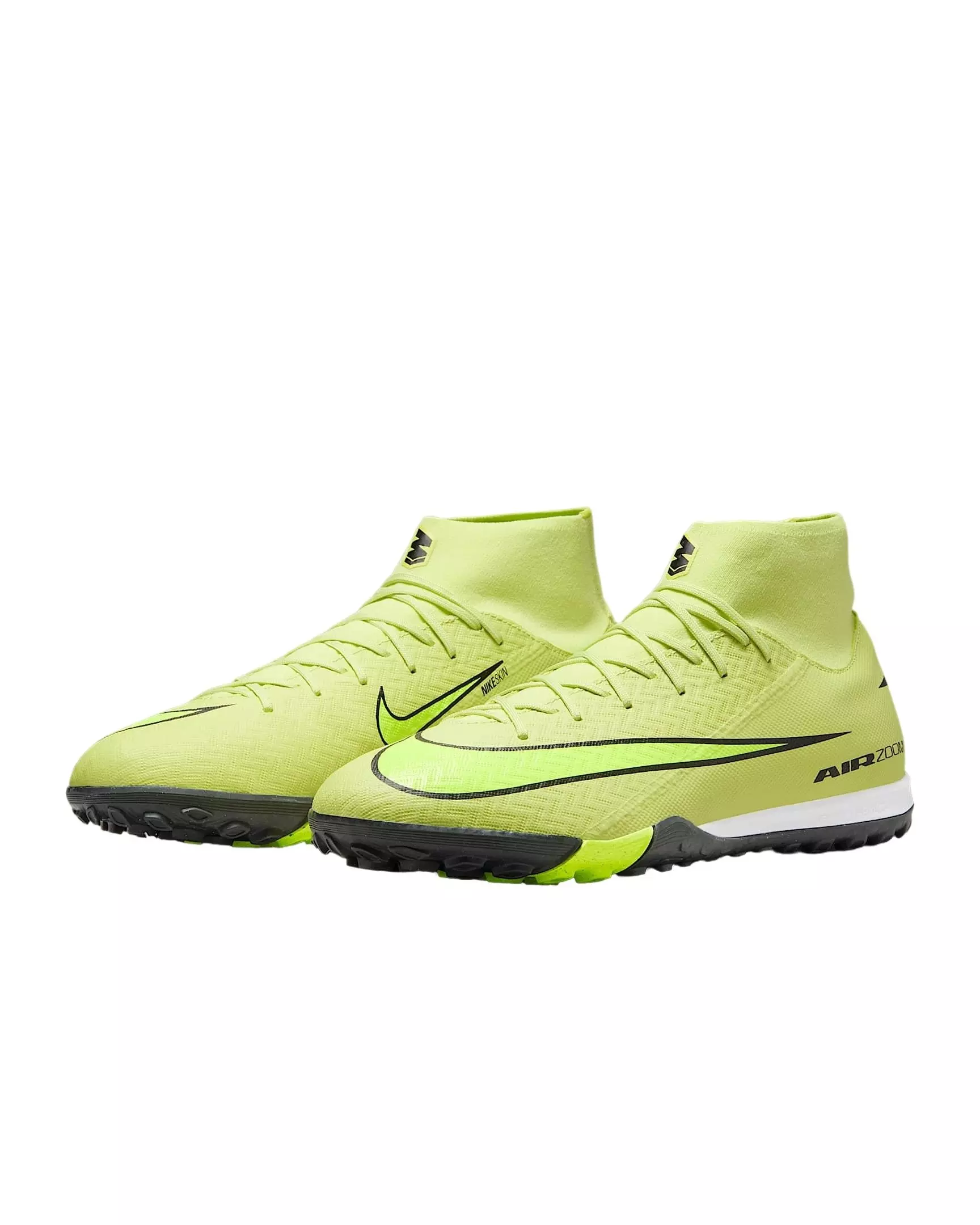 Nike Mercurial Superfly 10 Academy Turf "Limelight/Hyper Crimson/Volt" Men's Soccer Shoe - LIMELIGHT/CRIMSON/VOLT