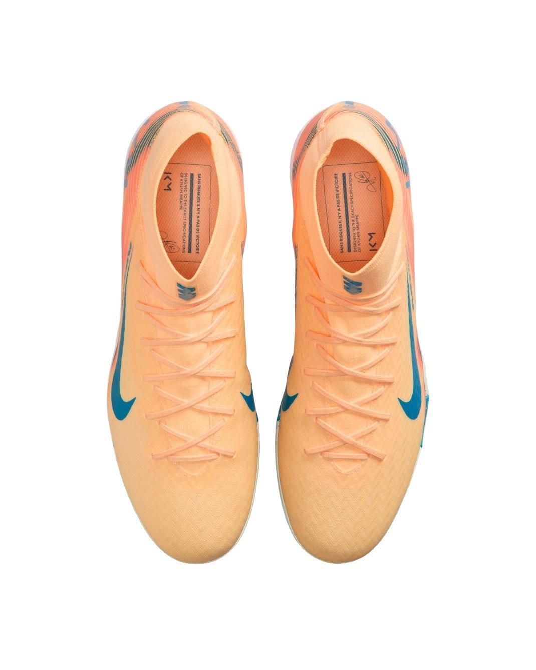Nike Mercurial Superfly 10 Academy Turf "Melon Tint/Igloo/Neo Turquoise" Men's Soccer Shoe - MELON/INGLOO/TURQUOISE Thumbnail View 4