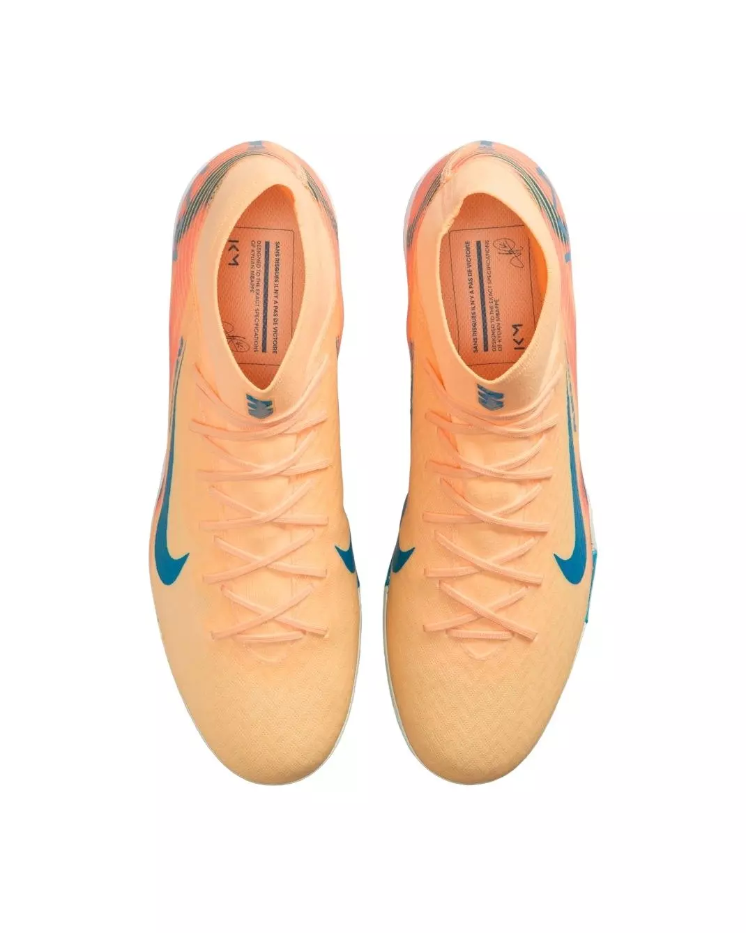 Nike Mercurial Superfly 10 Academy Turf "Melon Tint/Igloo/Neo Turquoise" Men's Soccer Shoe - MELON/INGLOO/TURQUOISE