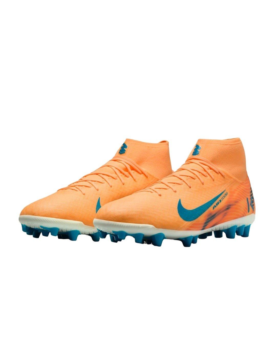Nike Mercurial Superfly 10 Academy "Melon Tint/Igloo/Neo Turquoise" Men's Soccer Cleat - MELON/INGLOO/TURQUOISE Thumbnail View 3