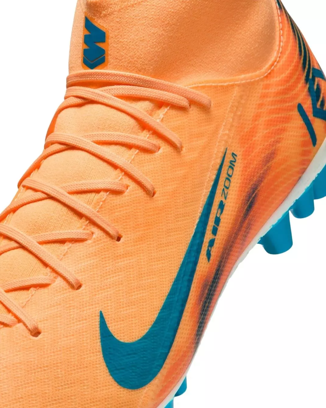 Nike Mercurial Superfly 10 Academy "Melon Tint/Igloo/Neo Turquoise" Men's Soccer Cleat - MELON/INGLOO/TURQUOISE
