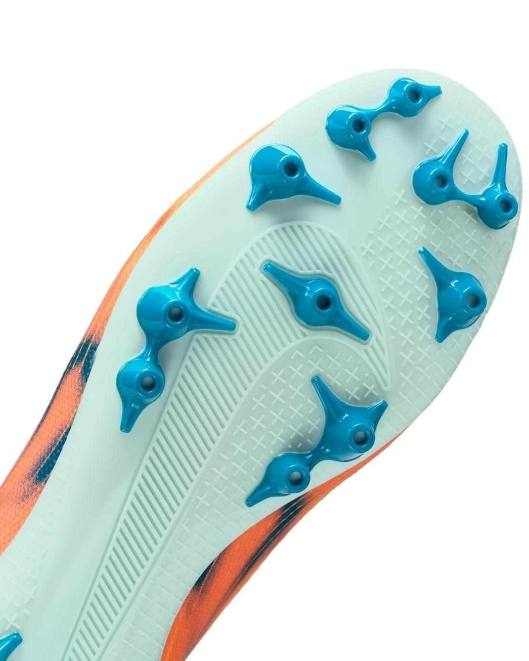 Nike Mercurial Superfly 10 Academy "Melon Tint/Igloo/Neo Turquoise" Men's Soccer Cleat - MELON/INGLOO/TURQUOISE Thumbnail View 8
