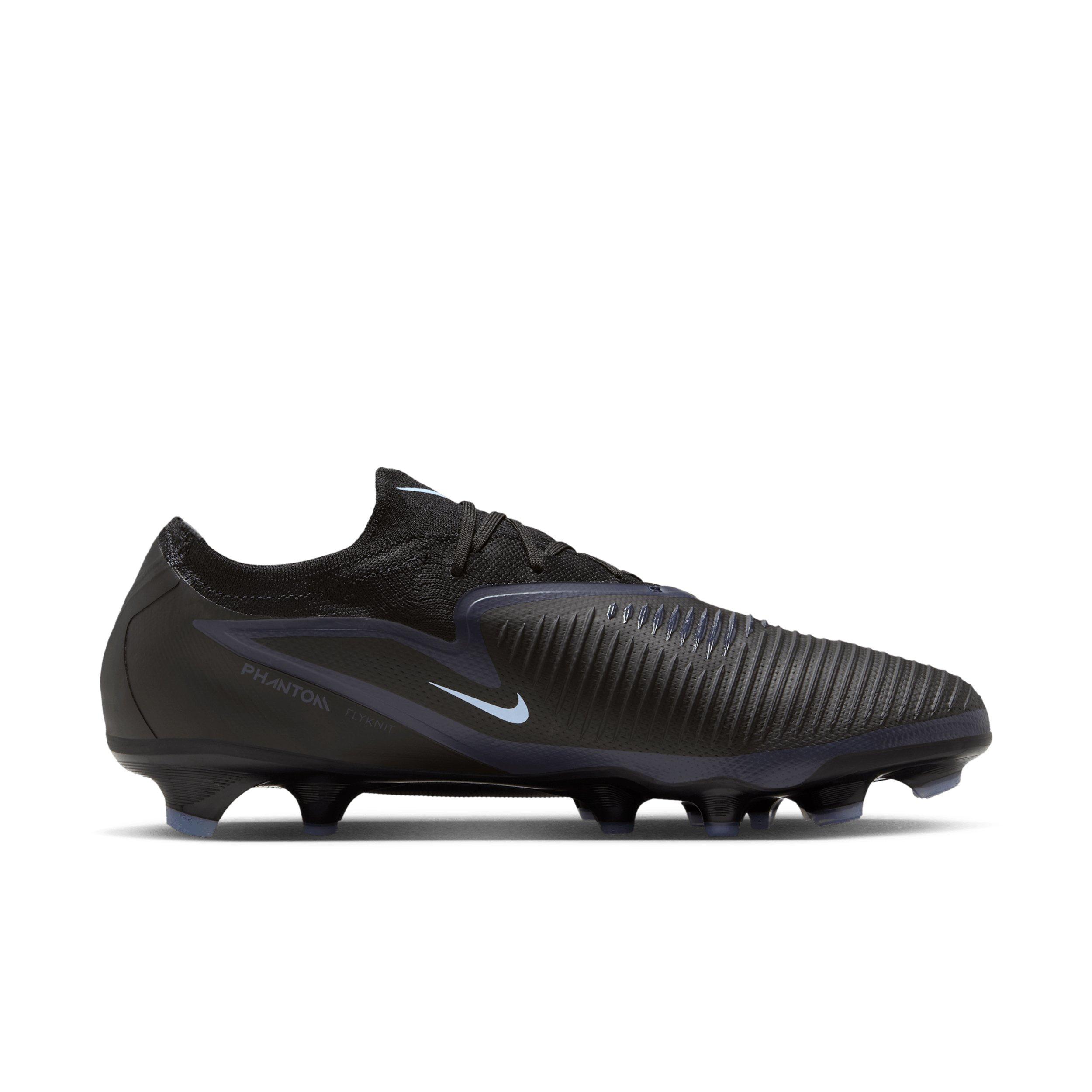 Nike Phantom 6 Low Pro FG "Black/Black" Men's Soccer Cleat - BLACK/BLACK Thumbnail View 1