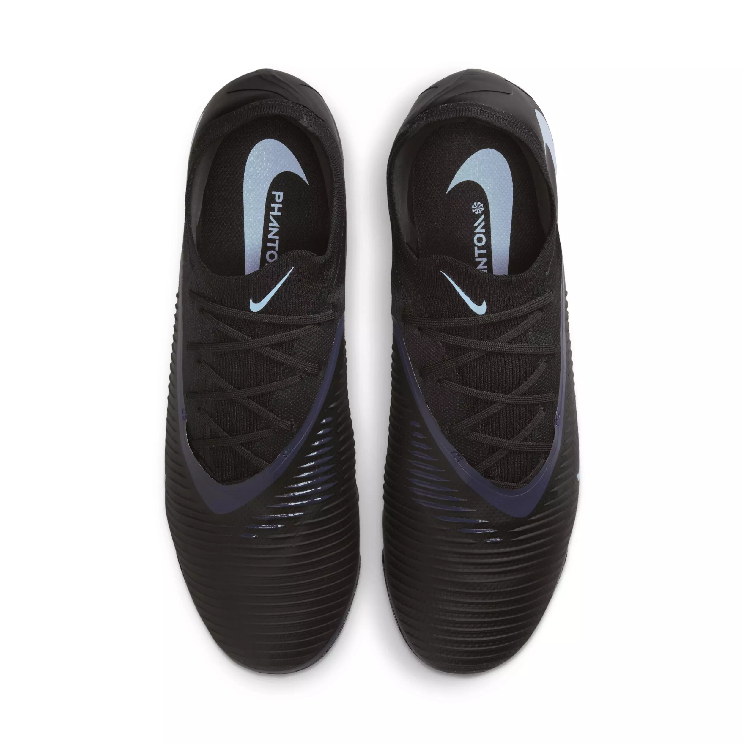 Nike Phantom 6 Low Pro FG "Black/Black" Men's Soccer Cleat - BLACK/BLACK