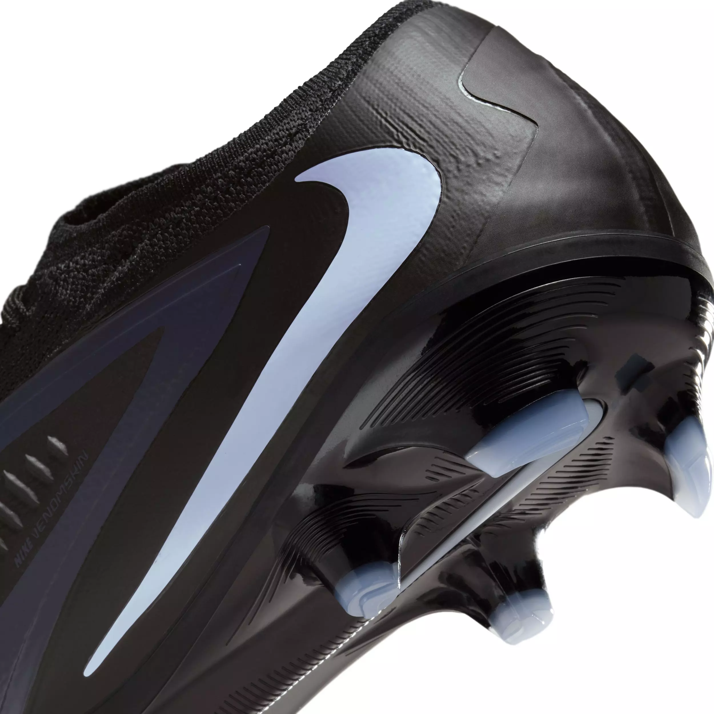 Nike Phantom 6 Low Pro FG "Black/Black" Men's Soccer Cleat - BLACK/BLACK