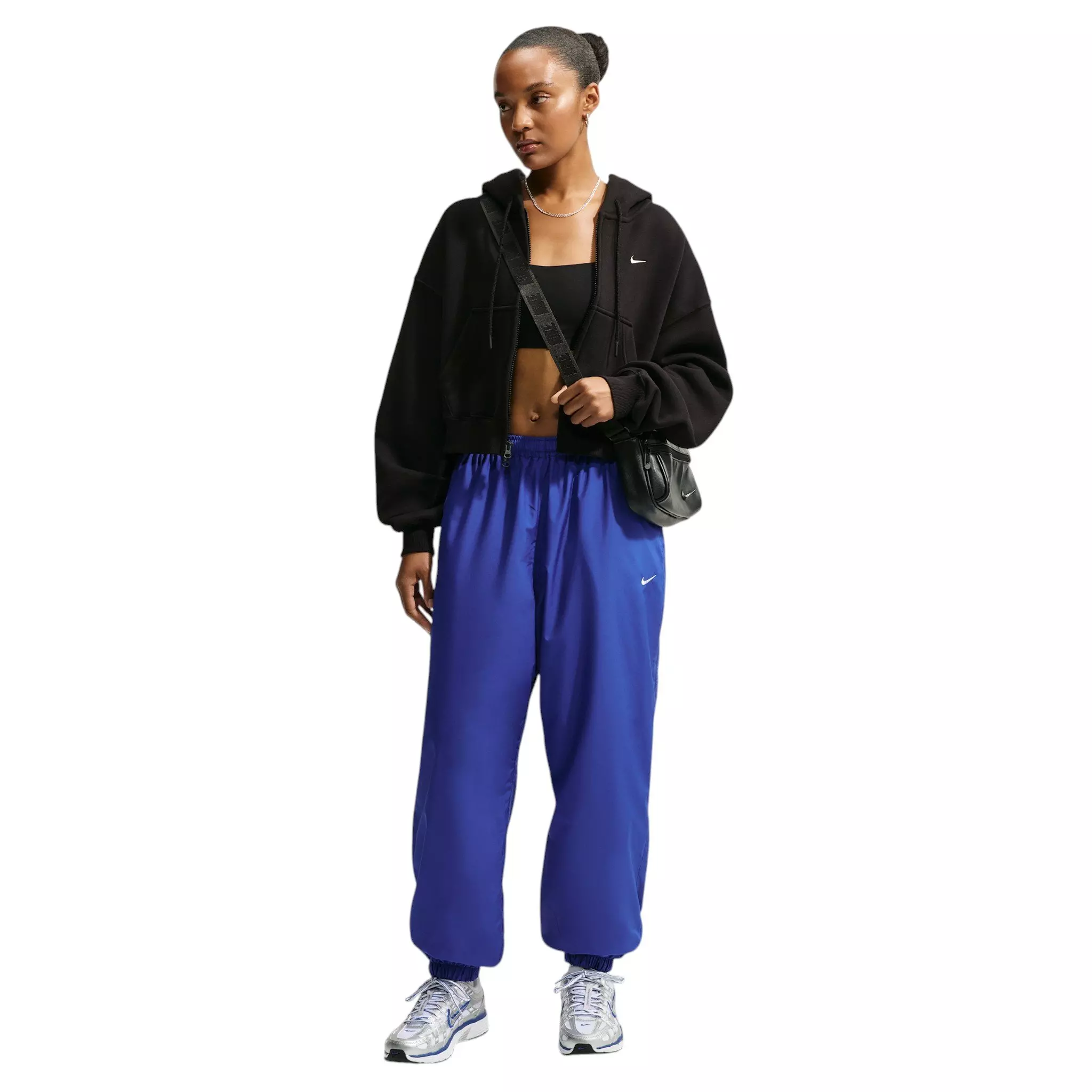 Nike Women's Sportswear Loose Mid-Rise UV Joggers - Royal - ROYAL