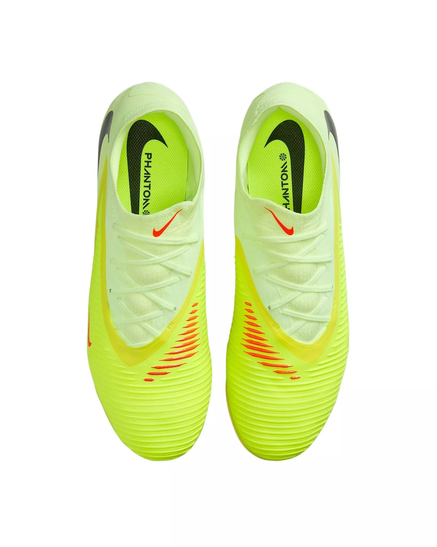 Nike Phantom 6 Low Pro FG "Hyper Crimson/Limelight/Black" Men's Soccer Cleat - CRIMSON/LIMELIGHT/BLACK