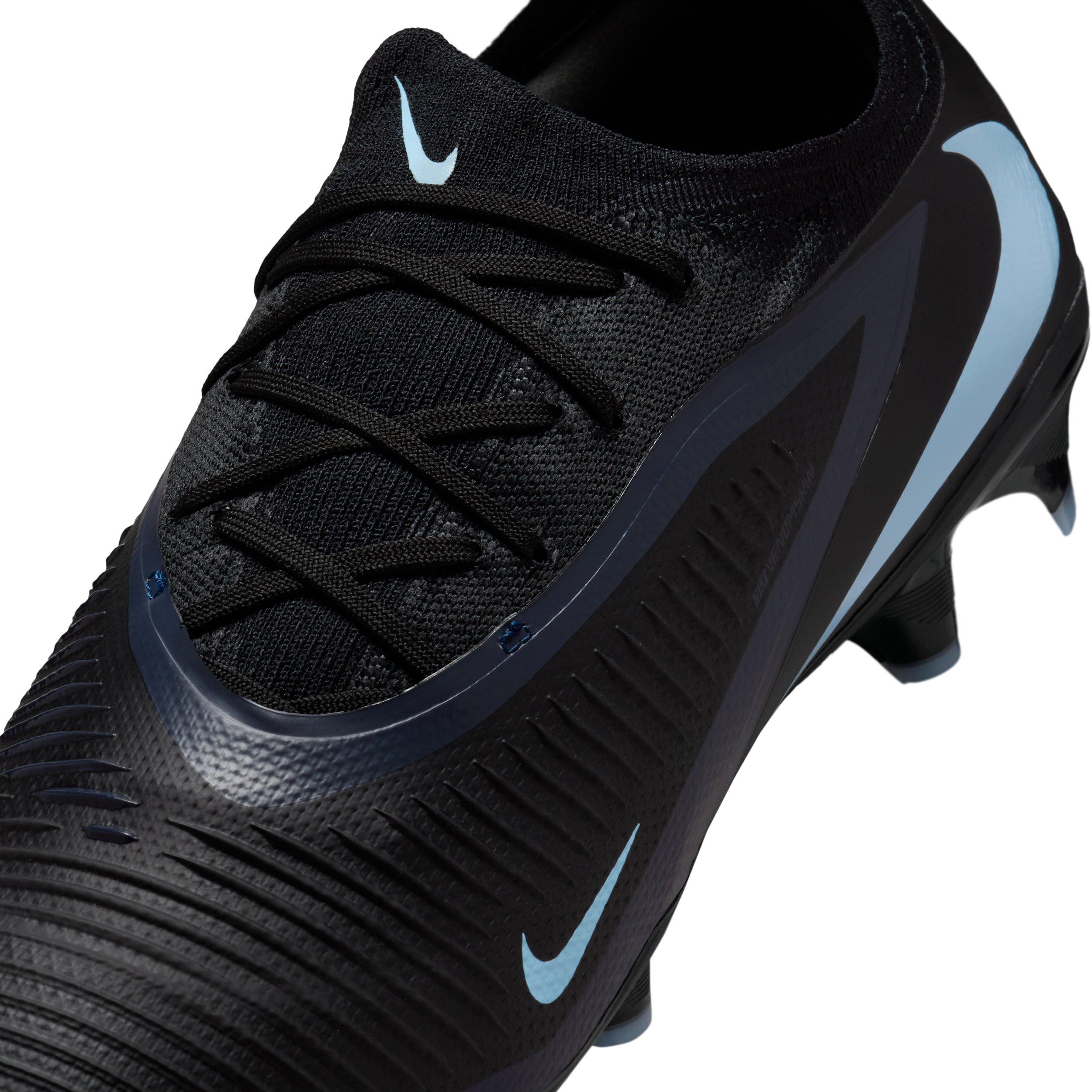 Nike Phantom 6 Low Pro Turf "Black/Black" Men's Soccer Shoe - BLACK/BLACK Thumbnail View 7