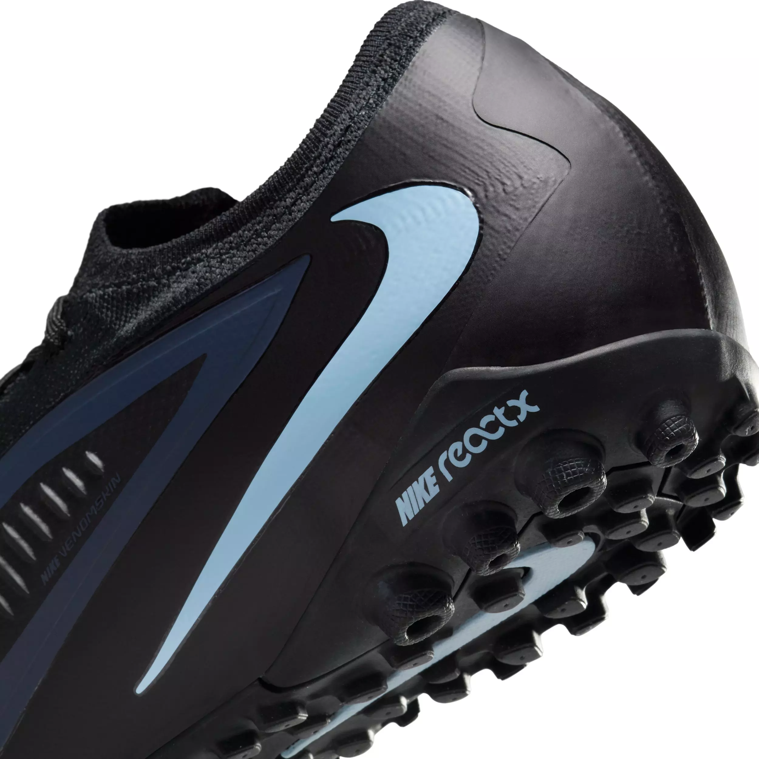 Nike Phantom 6 Low Pro Turf "Black/Black" Men's Soccer Shoe - BLACK/BLACK