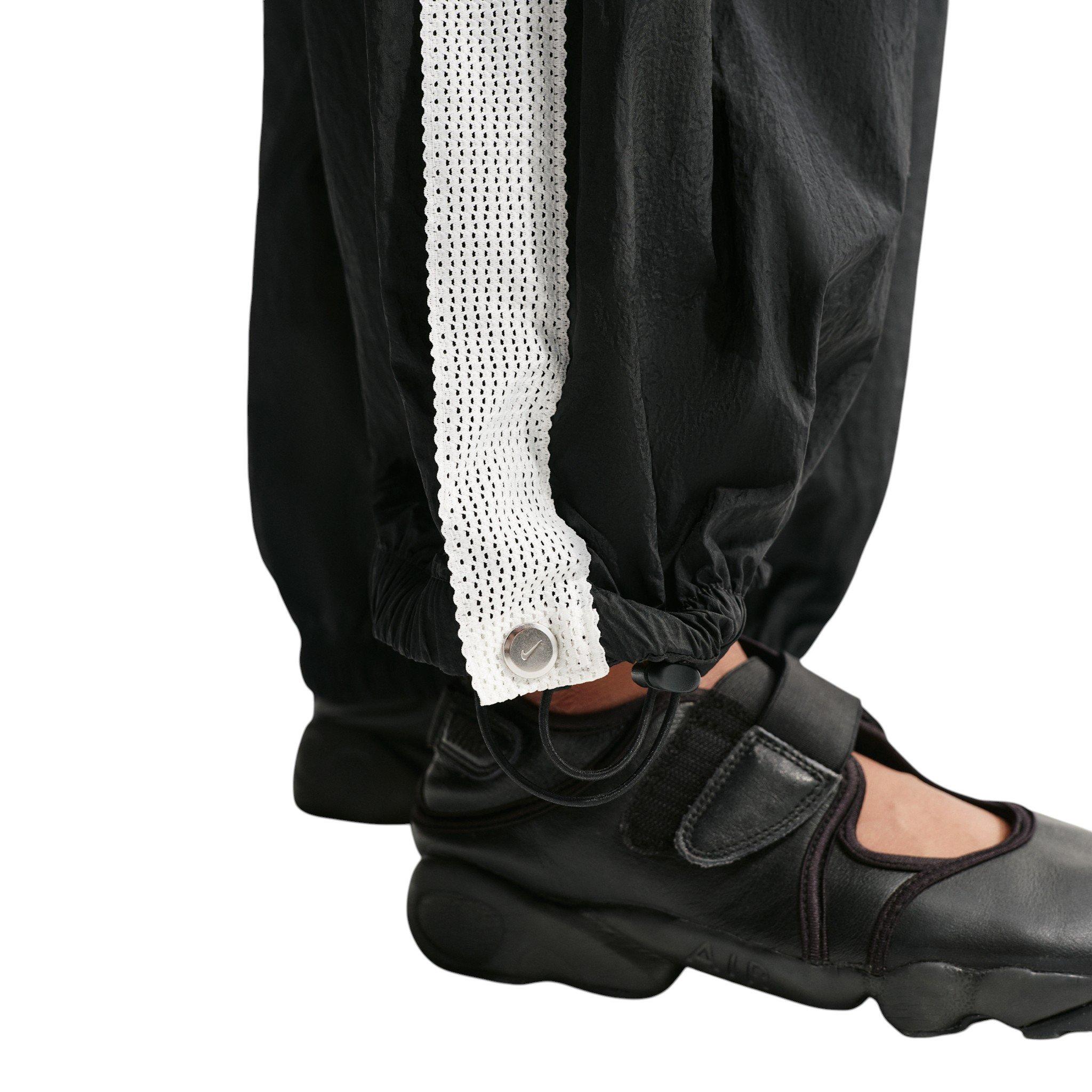 Nike Women's Sportswear Oversized High-Waisted Balloon Track Pants - Black - BLACK
