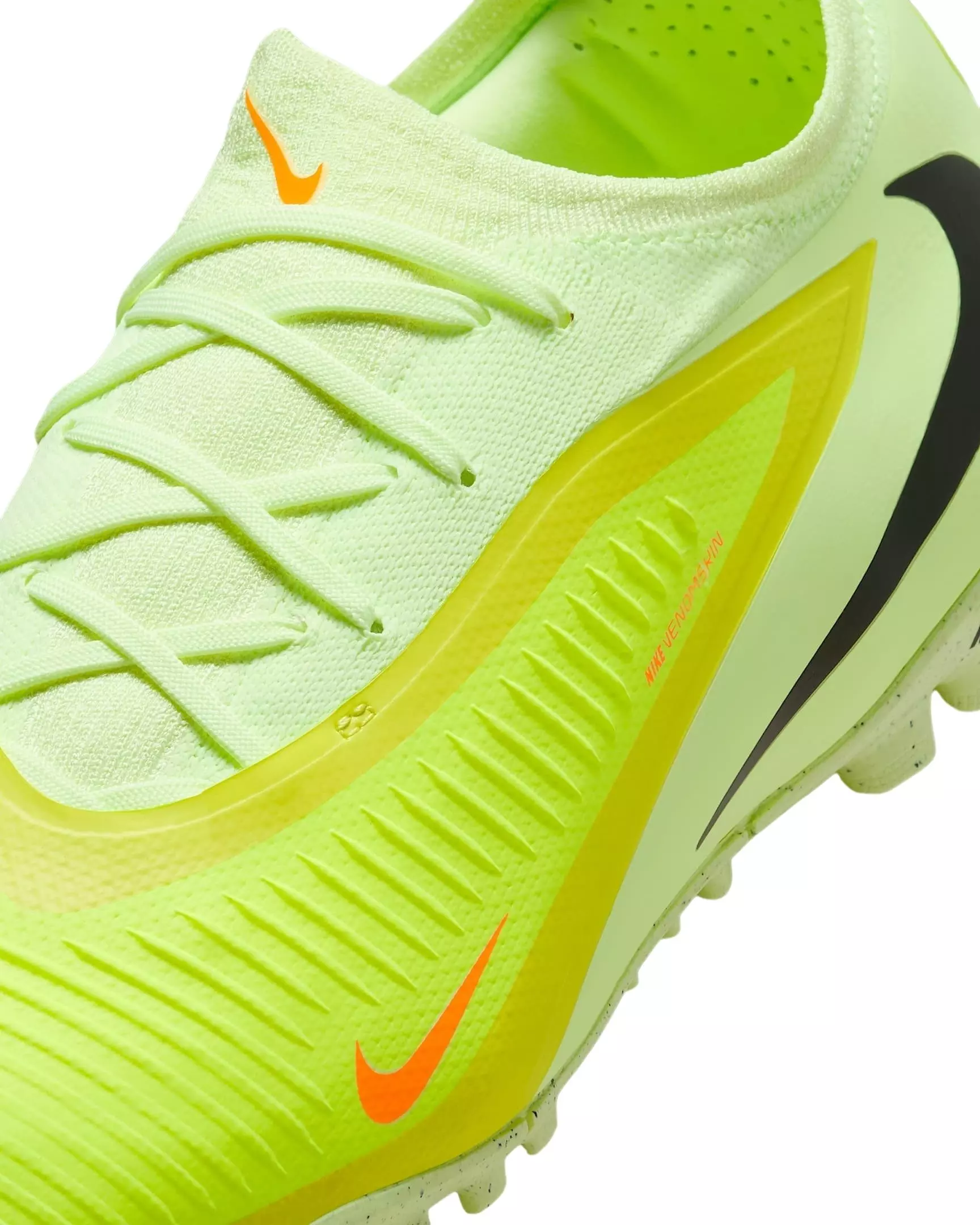 Nike Phantom 6 Low Pro Turf "Hyper Crimson/Limelight/Black" Men's Soccer Shoe - CRIMSON/LIMELIGHT/BLACK