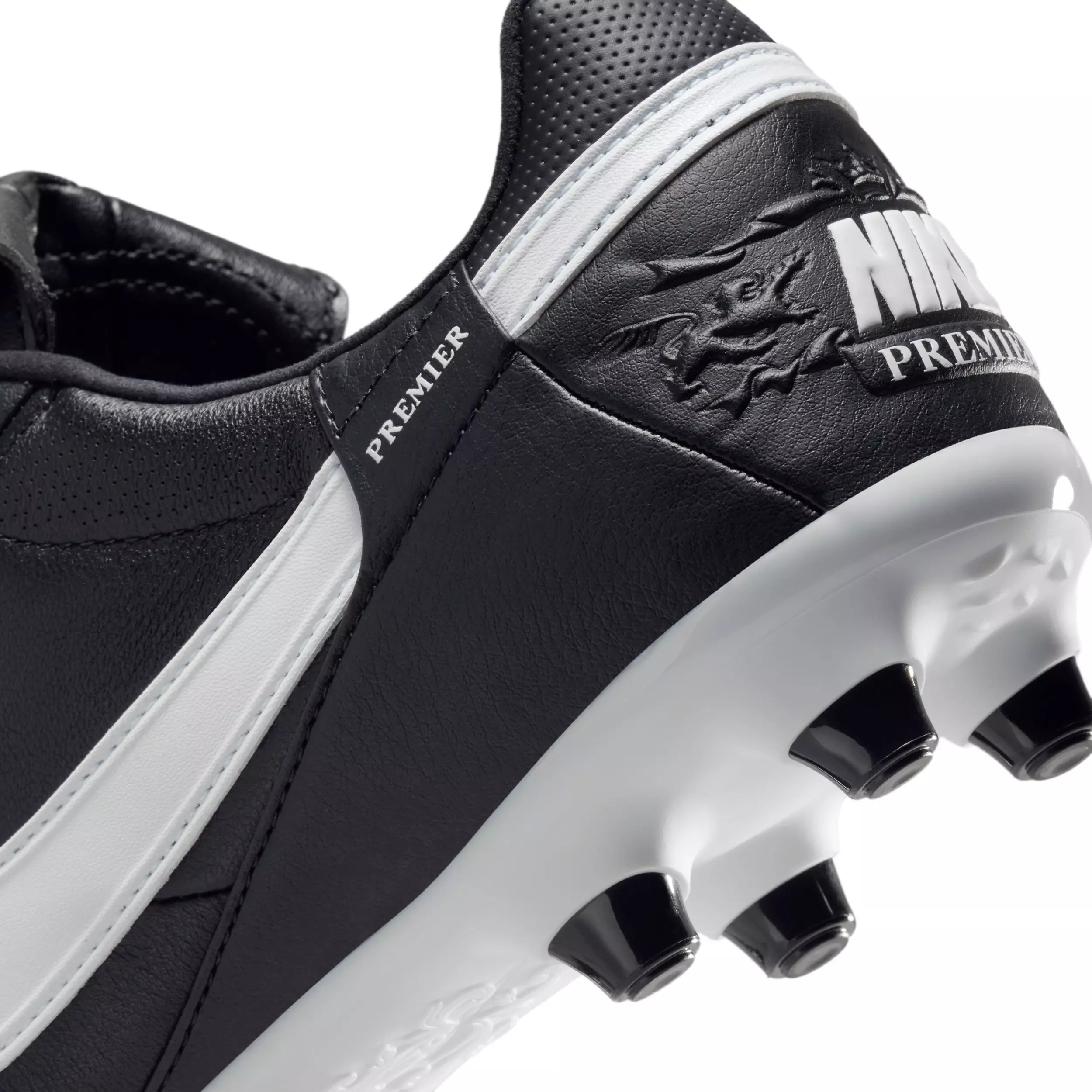Nike Premier 3 FG "Black/White" Men's Soccer Cleat - BLACK/WHITE