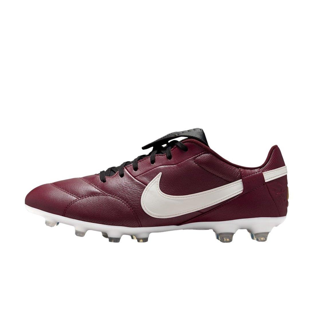 Nike Premier 3 FG Low-Top "Merlot/Black/Sail" Men's Soccer Cleat - MERLOT/BLACK/SAIL Thumbnail View 2