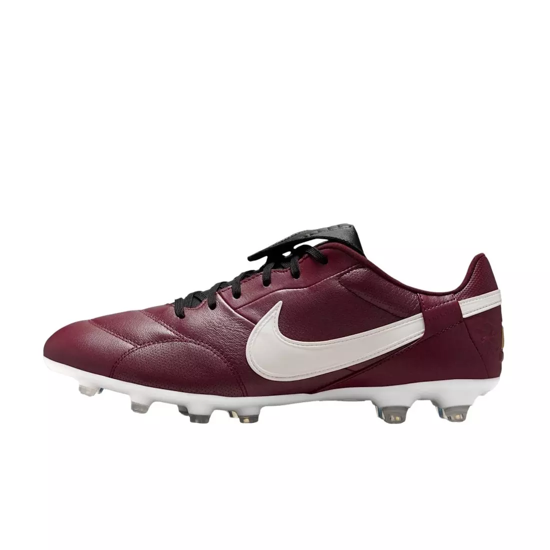 Nike Premier 3 FG Low-Top "Merlot/Black/Sail" Men's Soccer Cleat - MERLOT/BLACK/SAIL