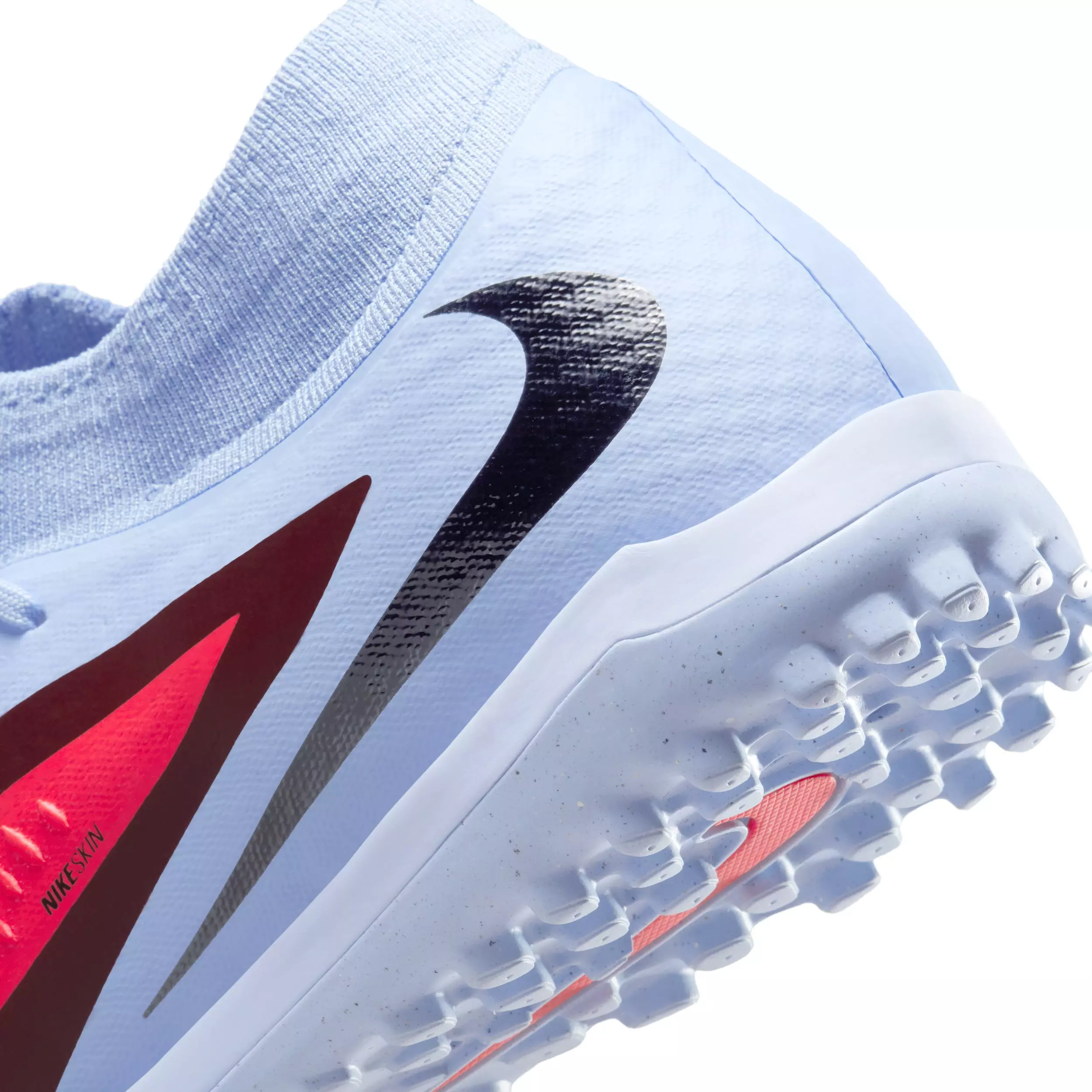 Nike Phantom 6 High Academy Turf "Royal Tint/Bright Crimson" Men's Soccer Shoe - ROYAL/CRIMSON