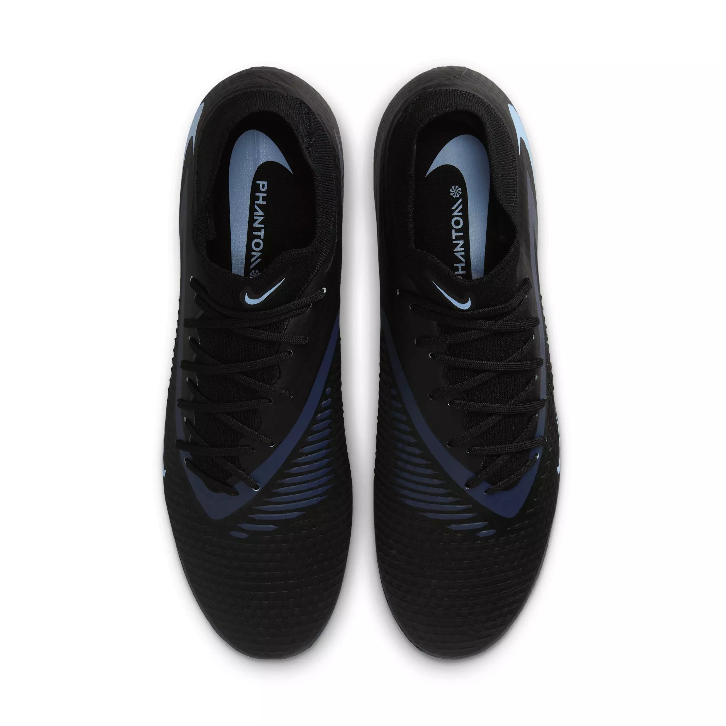 Nike Phantom 6 High Academy MG "Black/Black" Men's Soccer Cleat - BLACK/BLACK