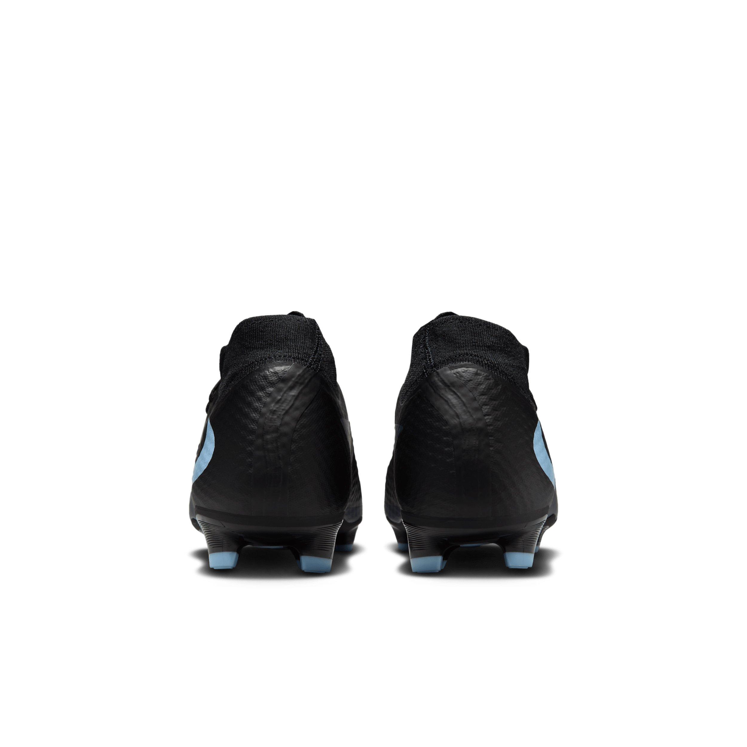 Nike Phantom 6 High Academy MG "Black/Black" Men's Soccer Cleat - BLACK/BLACK Thumbnail View 5