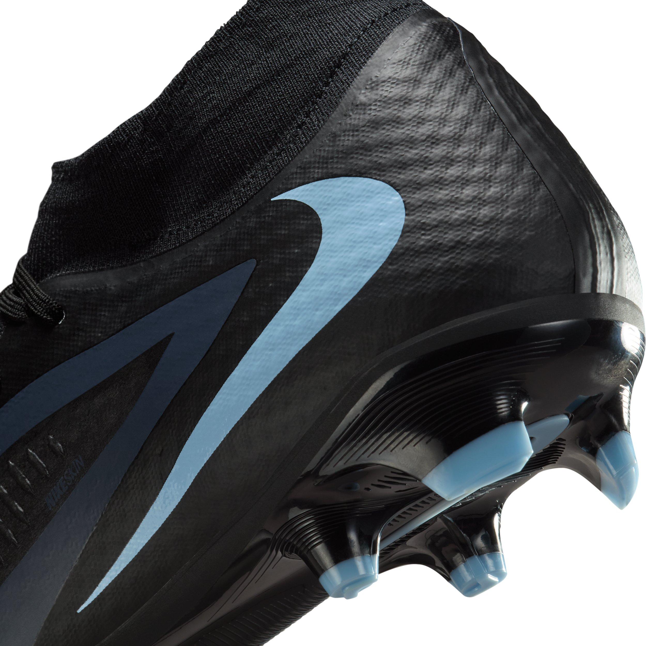 Nike Phantom 6 High Academy MG "Black/Black" Men's Soccer Cleat - BLACK/BLACK Thumbnail View 8