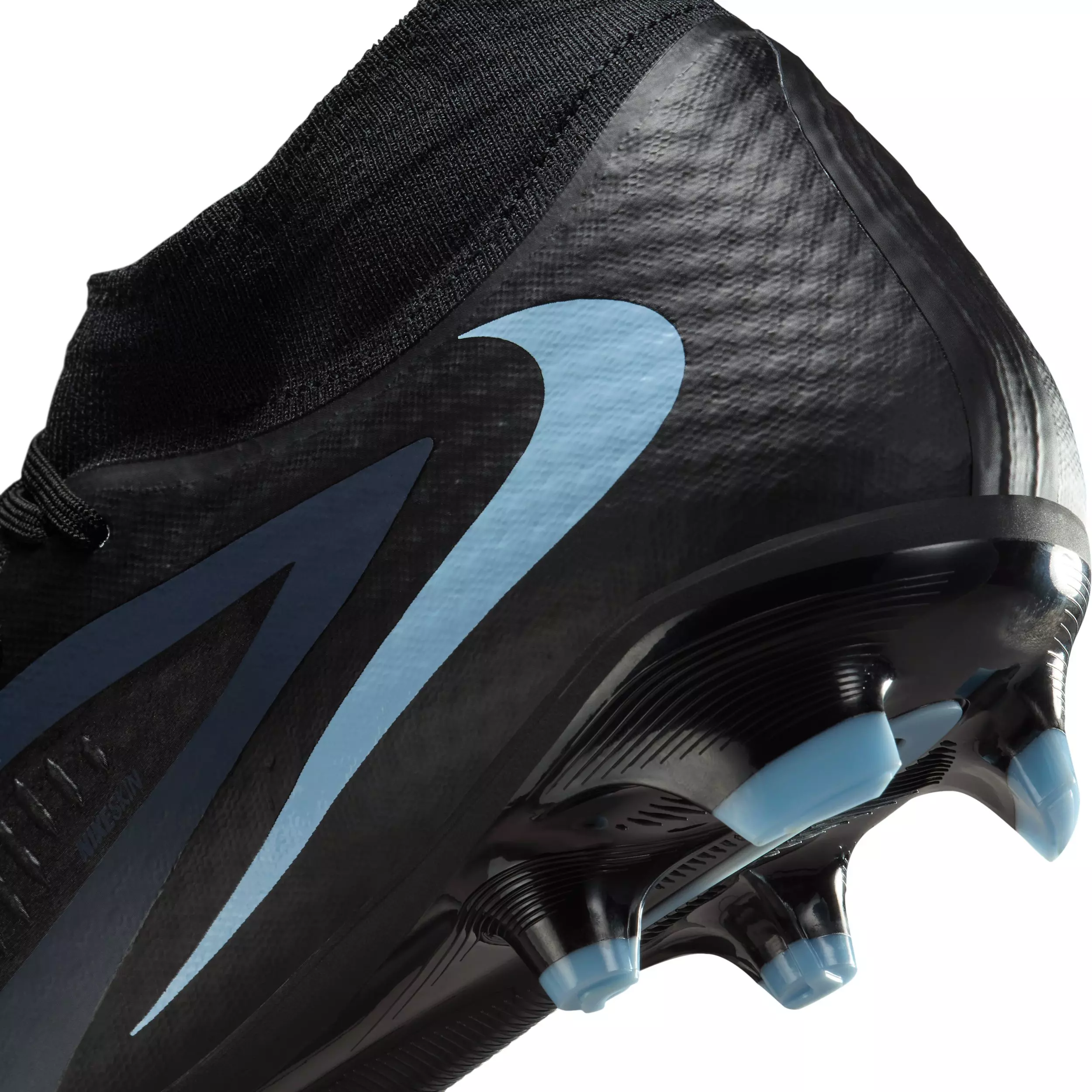 Nike Phantom 6 High Academy MG "Black/Black" Men's Soccer Cleat - BLACK/BLACK